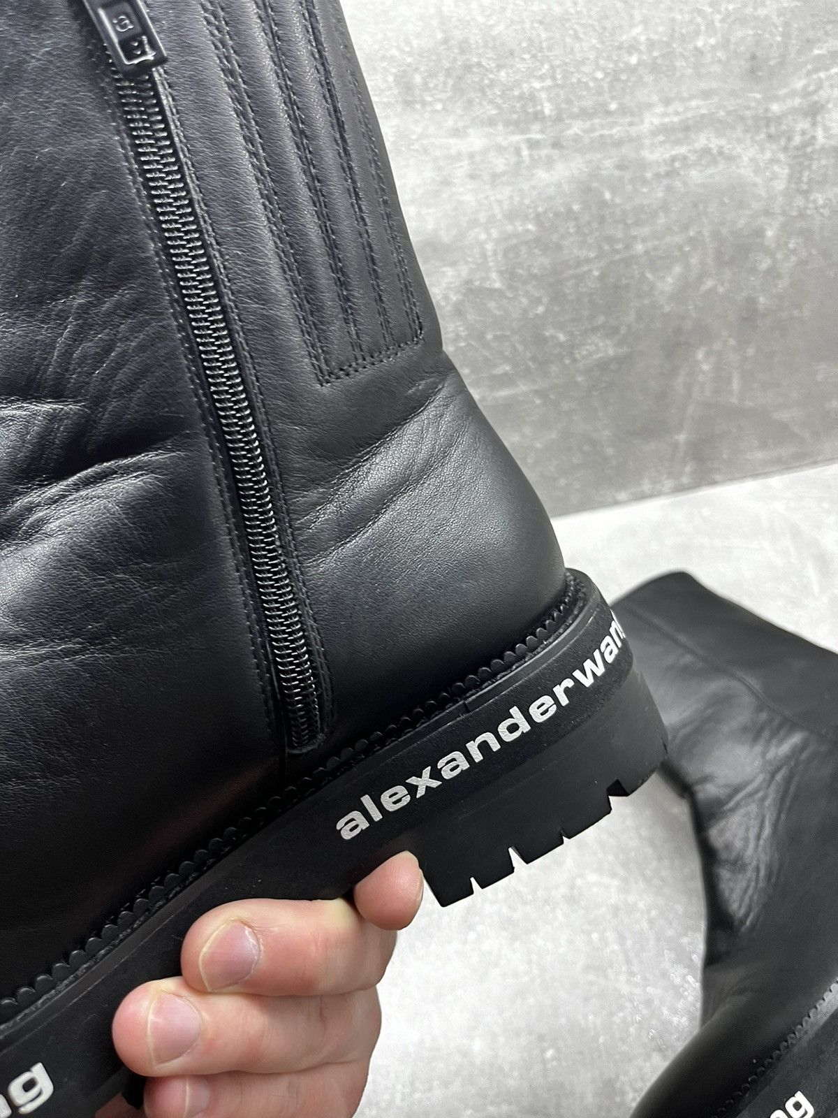 Alexander Wang × Japanese Brand ALEXANDER WANG - SANFORD ANKLE BOOT Size US 8 / IT 38 - 6 Thumbnail