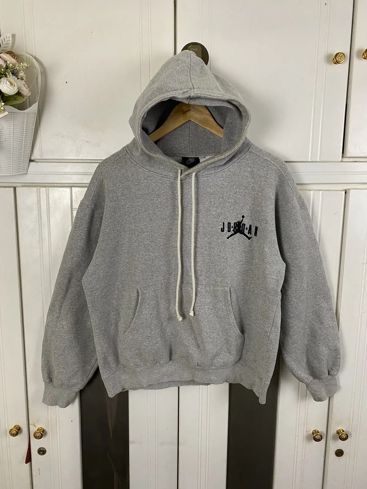 Nike × Vintage Vintage Nike Air Jordan Hoodies Pullover Size US M / EU 48-50 / 2 - 2 Thumbnail