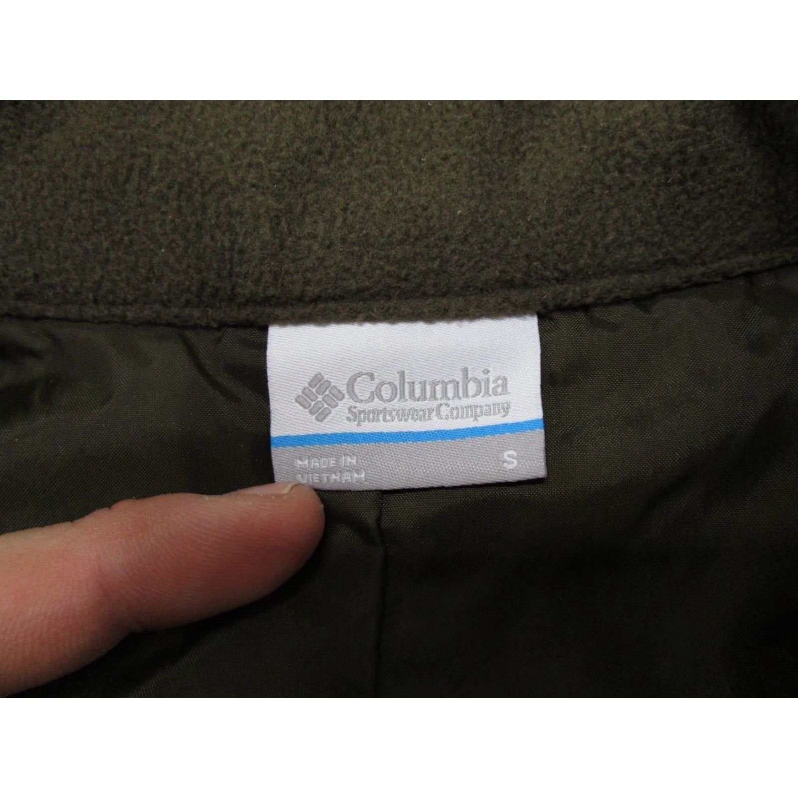 Vintage Columbia Womens Full Zip Vest Lightweight Green Size S Outdoors Camping Size S / US 4 / IT 40 - 2 Thumbnail