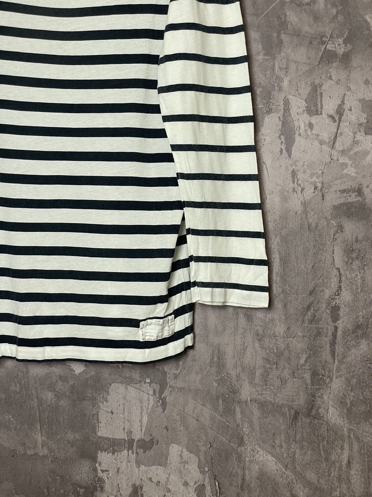 Allsaints × Hysteric Glamour Allsaints striped longsleeve luxury avant-garde Size M / US 6-8 / IT 42-44 - 6 Thumbnail