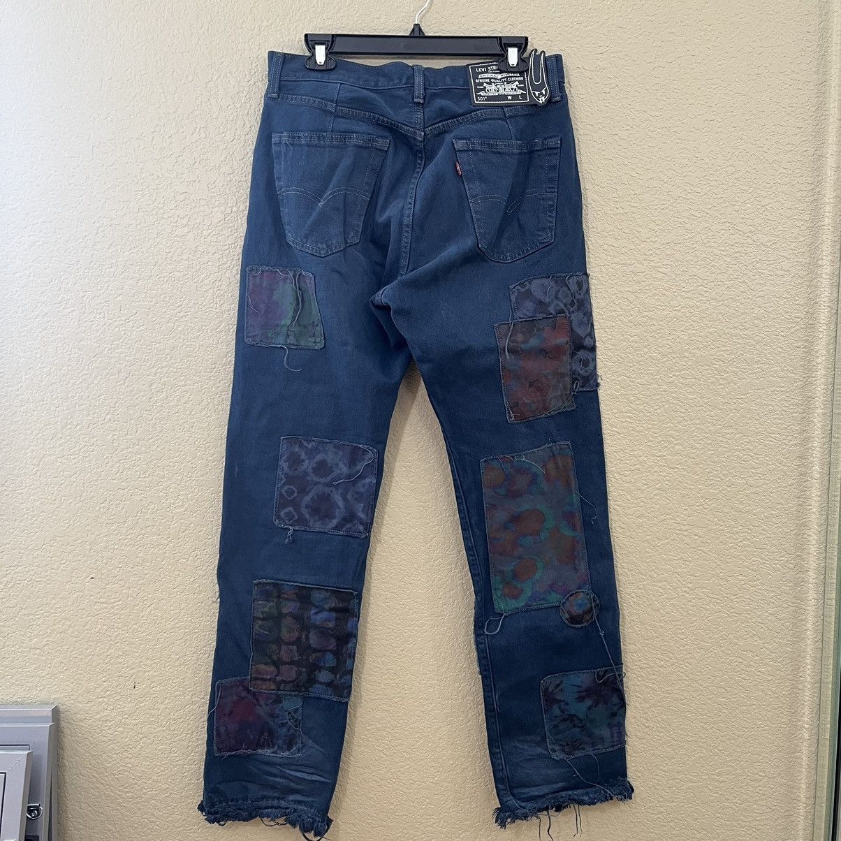 Levi's Levi's Barbie Ferreira Patchwork Jeans Size US 34 / EU 50 - 4 Thumbnail