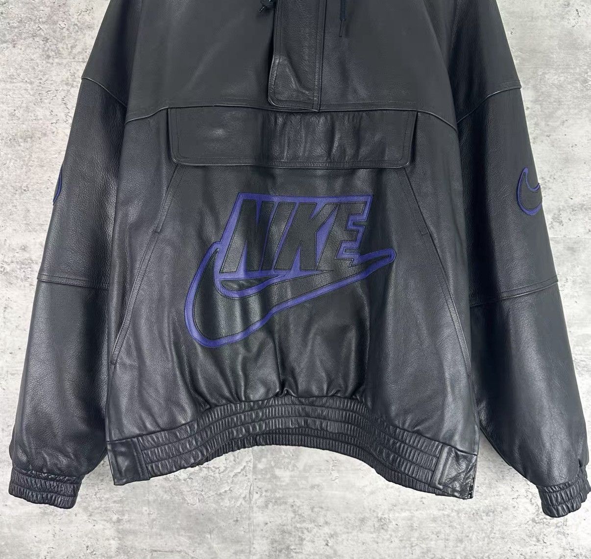 Supreme Supreme x Nike Box Logo Leather Jacket J42 Size US M / EU 48-50 / 2 - 3 Thumbnail