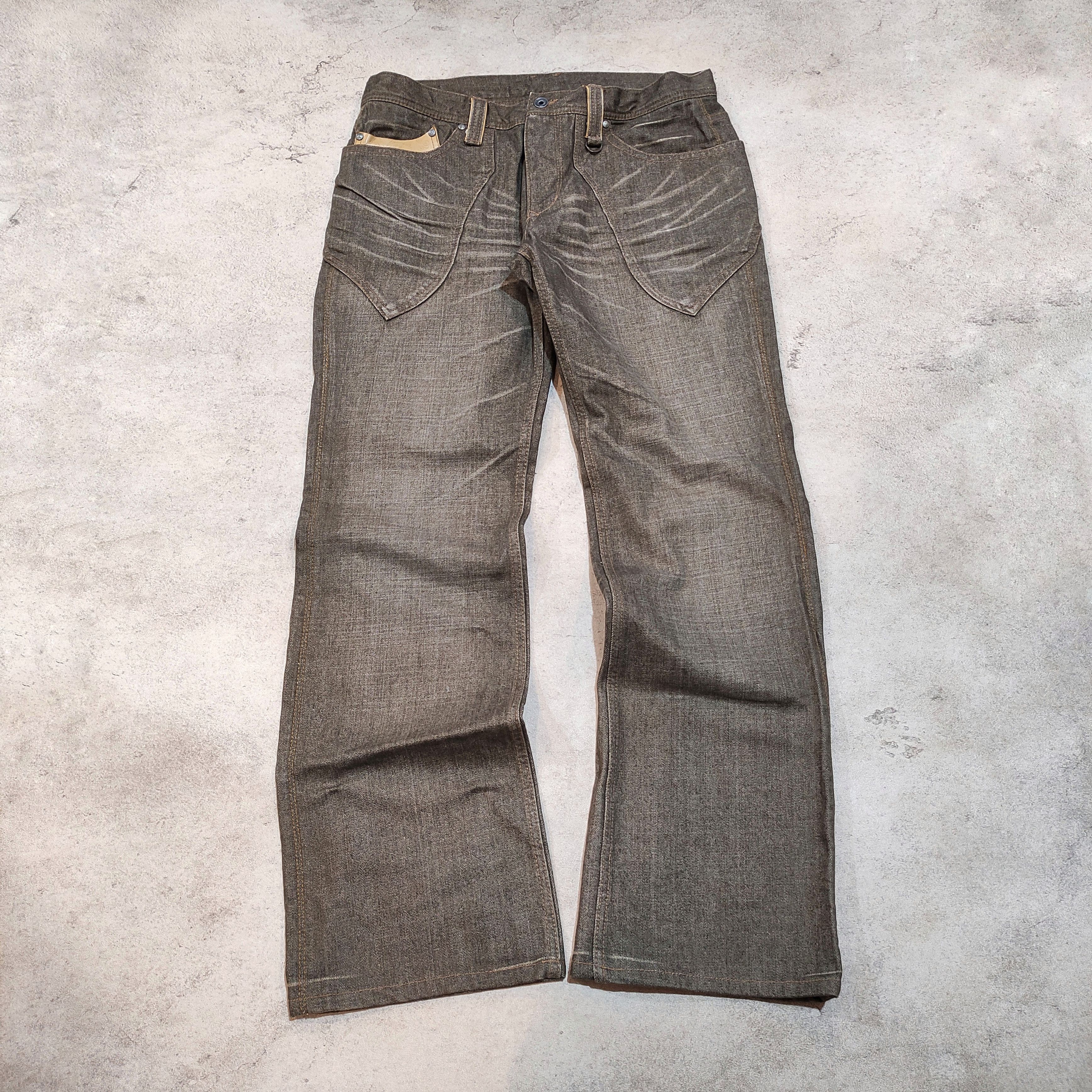 Nicole Club for Men Denim Flare style Tornado Mart 2000s