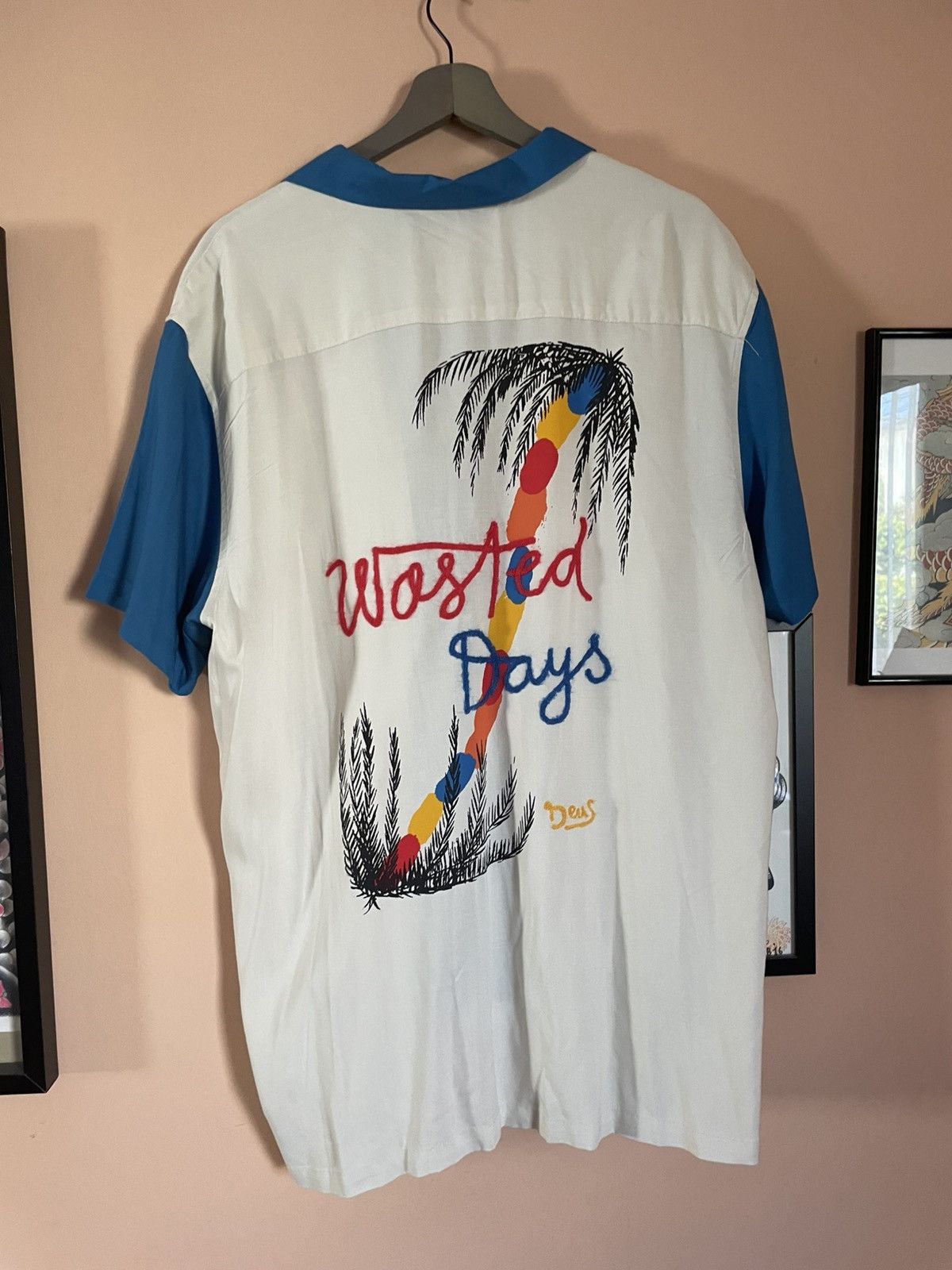 Deus Customs X McNeil camp lapel shirt