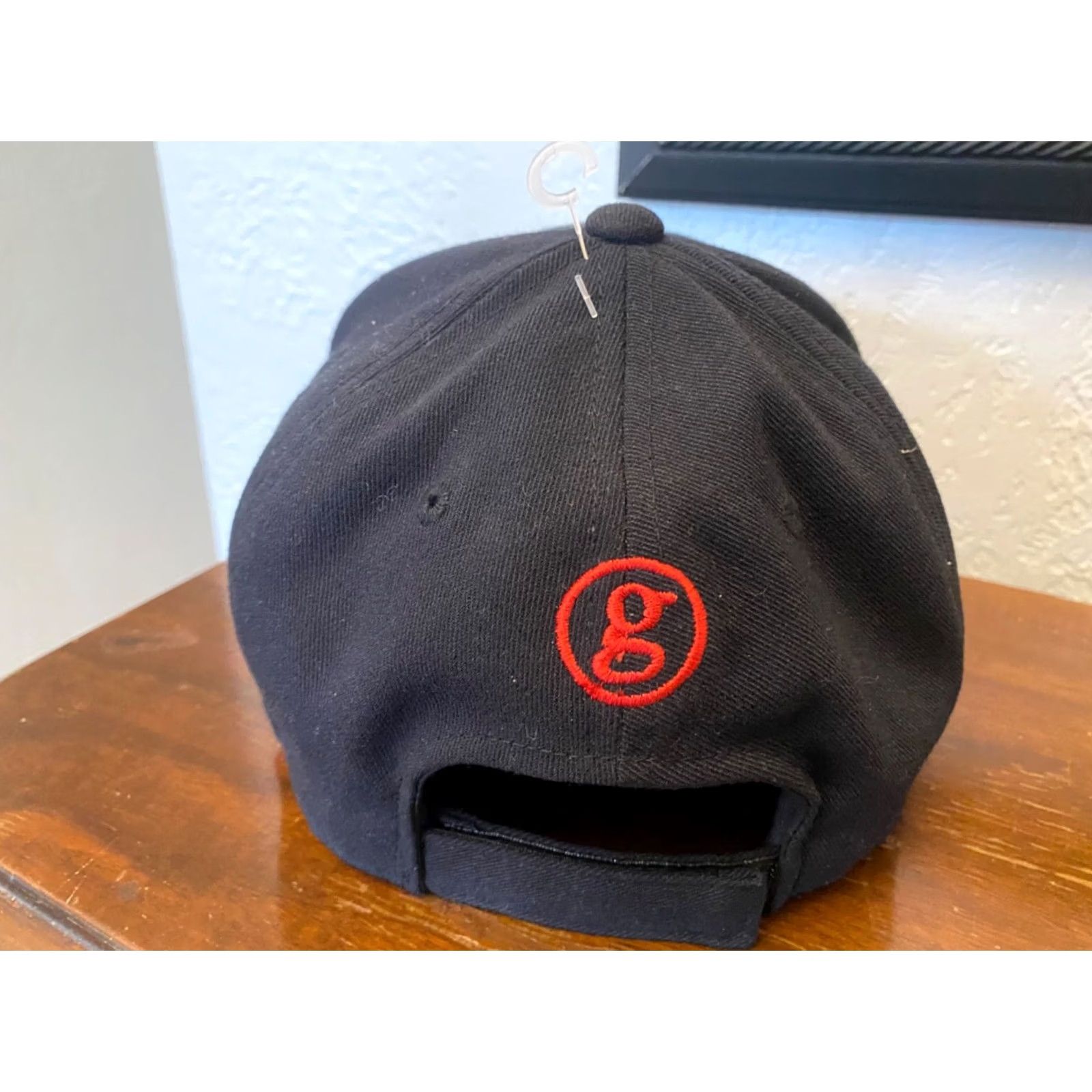 Brooks Garth Brooks World Tour Hat Black Adjustable Dad hat Red Logo Cap Unisex Adults Baseball Cap Twill Theme: Band Mens Adjustable Size Color: Black Size ONE SIZE - 3 Thumbnail