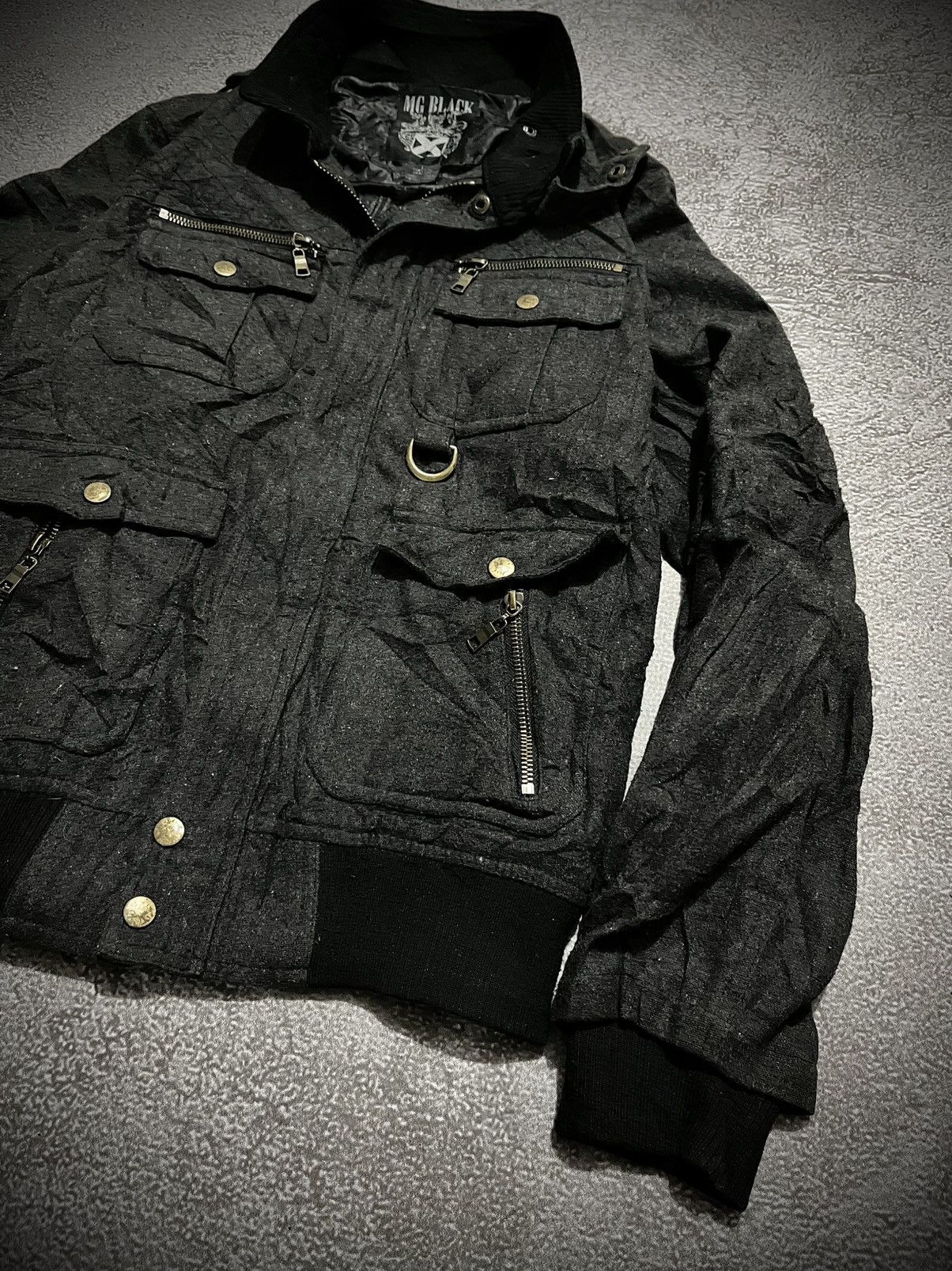 Japanese Brand Japanese MG Black Jacket Size US L / EU 52-54 / 3 - 3 Thumbnail