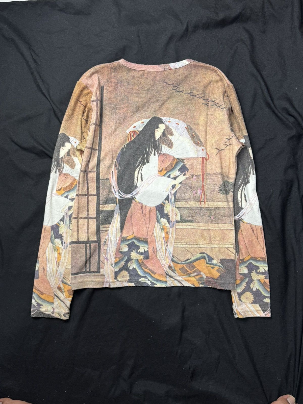 Japanese Brand Japanese lightning jpg styled long sleeve mesh Size US M / EU 48-50 / 2 - 2 Thumbnail