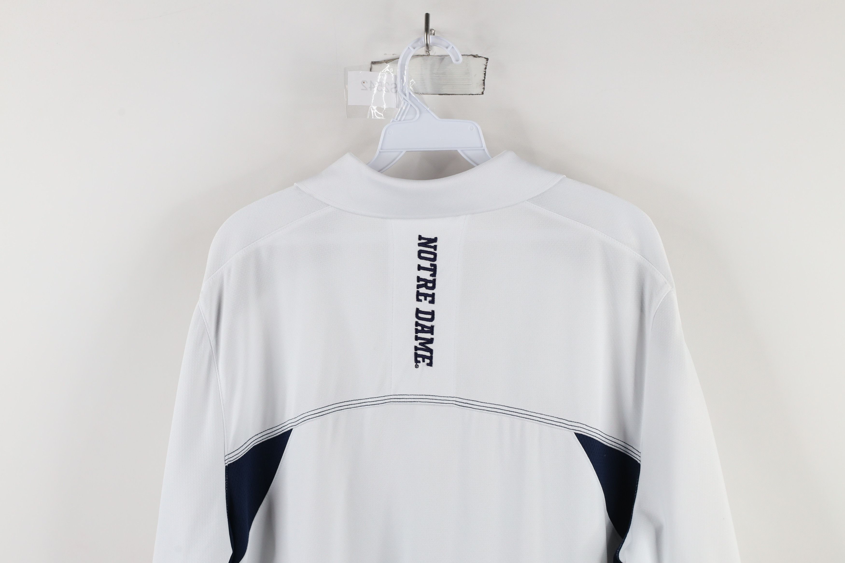 Adidas × Vintage Adidas Notre Dame Football 2013 National Championship Polo Size US L / EU 52-54 / 3 - 16 Thumbnail