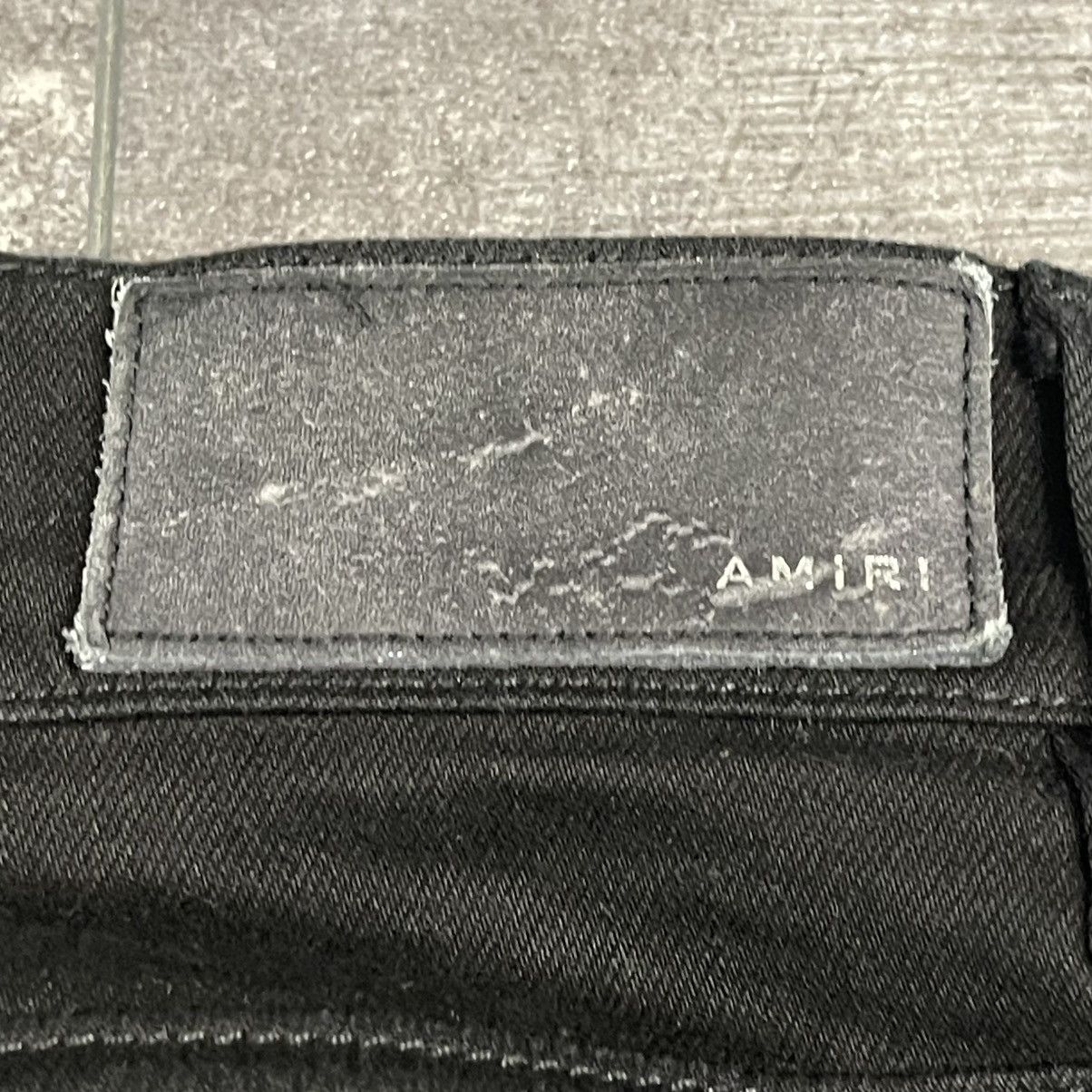 Amiri Amiri MX1 Watercolor Patch Jeans Black Size US 38 / EU 54 - 4 Thumbnail