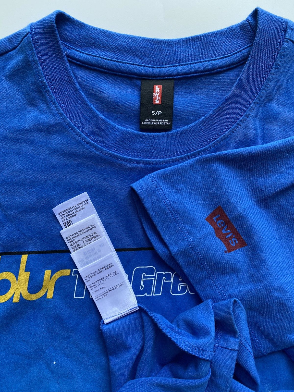 Band Tees LEVI’S/BLUR The Great Escape Size US S / EU 44-46 / 1 - 3 Thumbnail