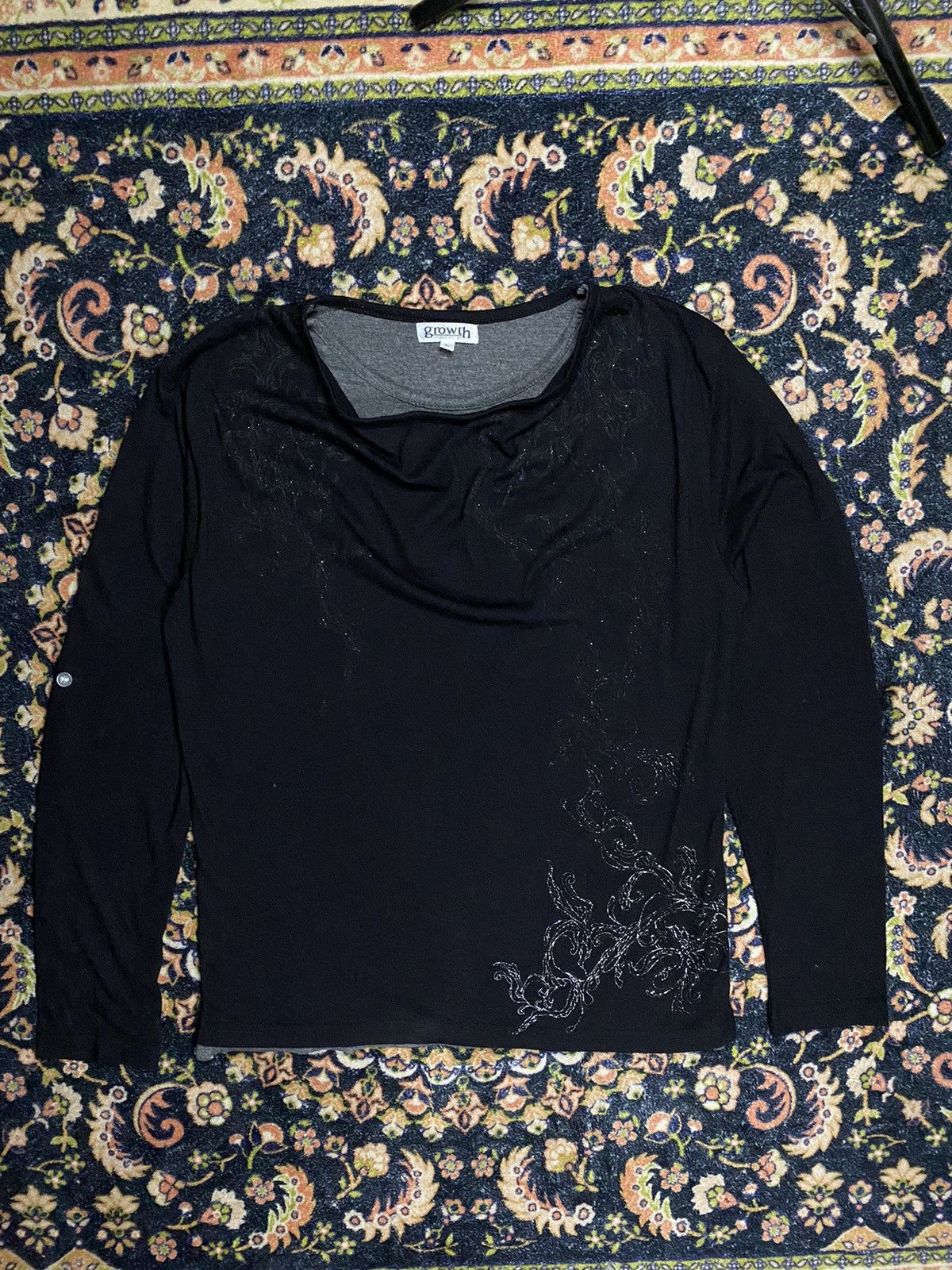 In The Attic × Japanese Brand Growth In The Attic poem double layer longsleeve Size US L / EU 52-54 / 3 - 1 Thumbnail