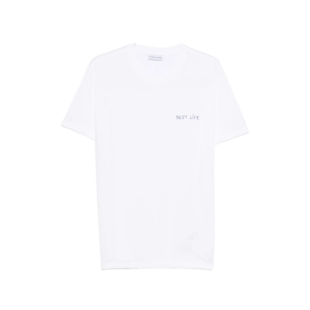 Maison Labiche Maison Labiche WHITE T-Shirts & Vests - T-Shirts Size US S / EU 44-46 / 1 - 1 Thumbnail