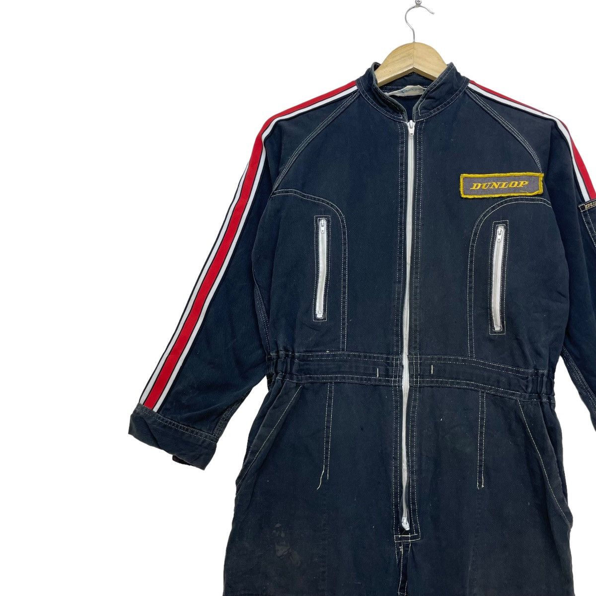 Gear for Sports 💥Vintage Dunlop Racing Overall Suit Jacket Size US 29 - 4 Thumbnail