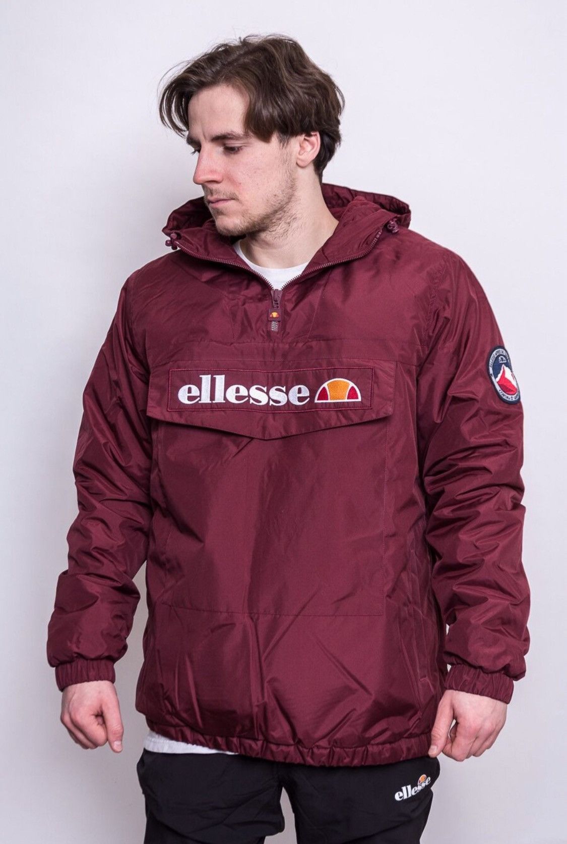 Ellesse Ellesse Monterini Burgundy Jacket Size US L / EU 52-54 / 3 - 1 Thumbnail