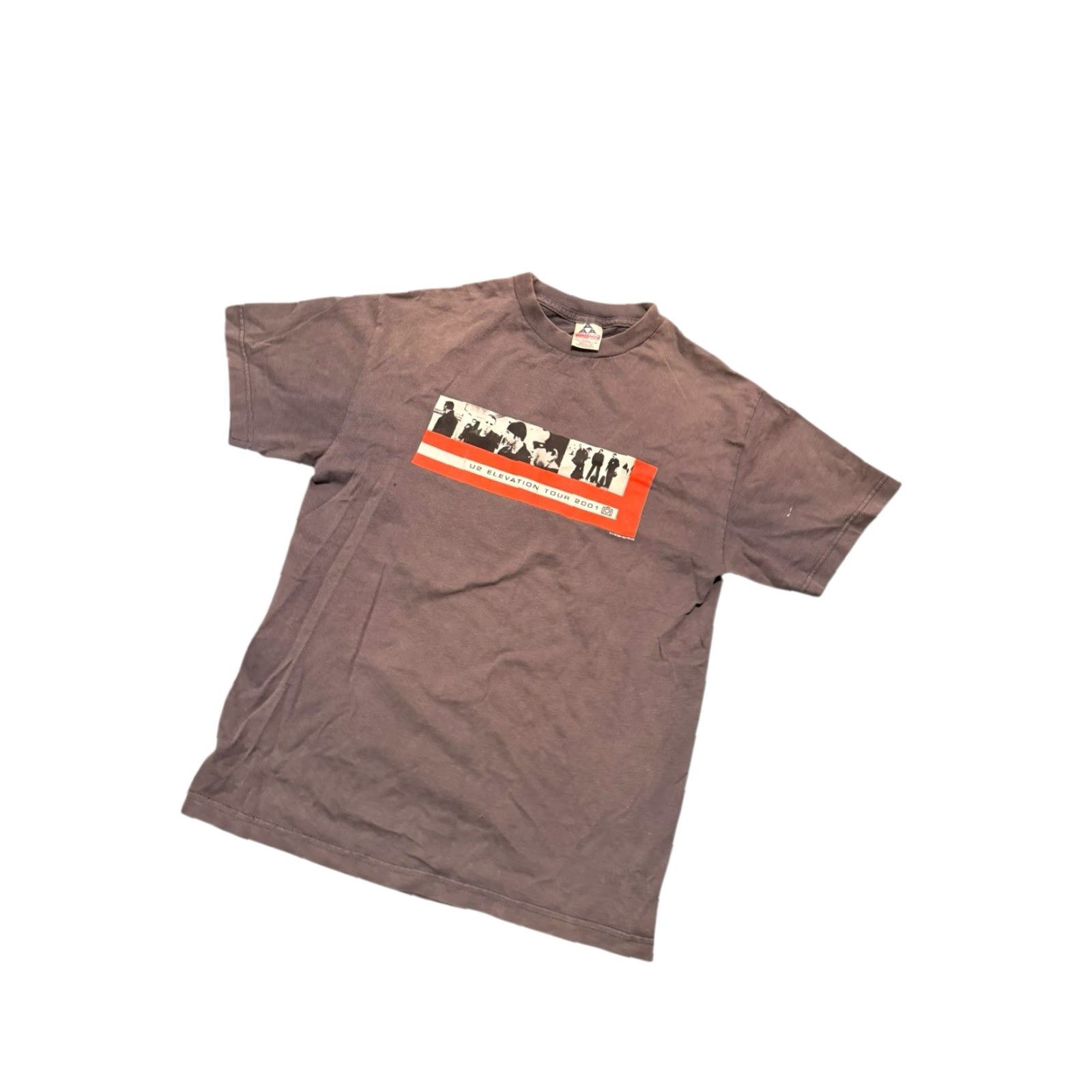 Vintage VINTAGE U2 Elevation Tour 2001 Short Sleeve Band T Shirt Mens Size Medium Bono Size US M / EU 48-50 / 2 - 7 Thumbnail