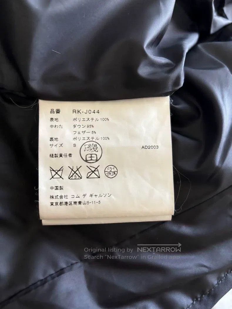 Comme des Garcons Comme Des Garcons Black stand-collar down jacket/padded ja Size S / US 4 / IT 40 - 8 Thumbnail