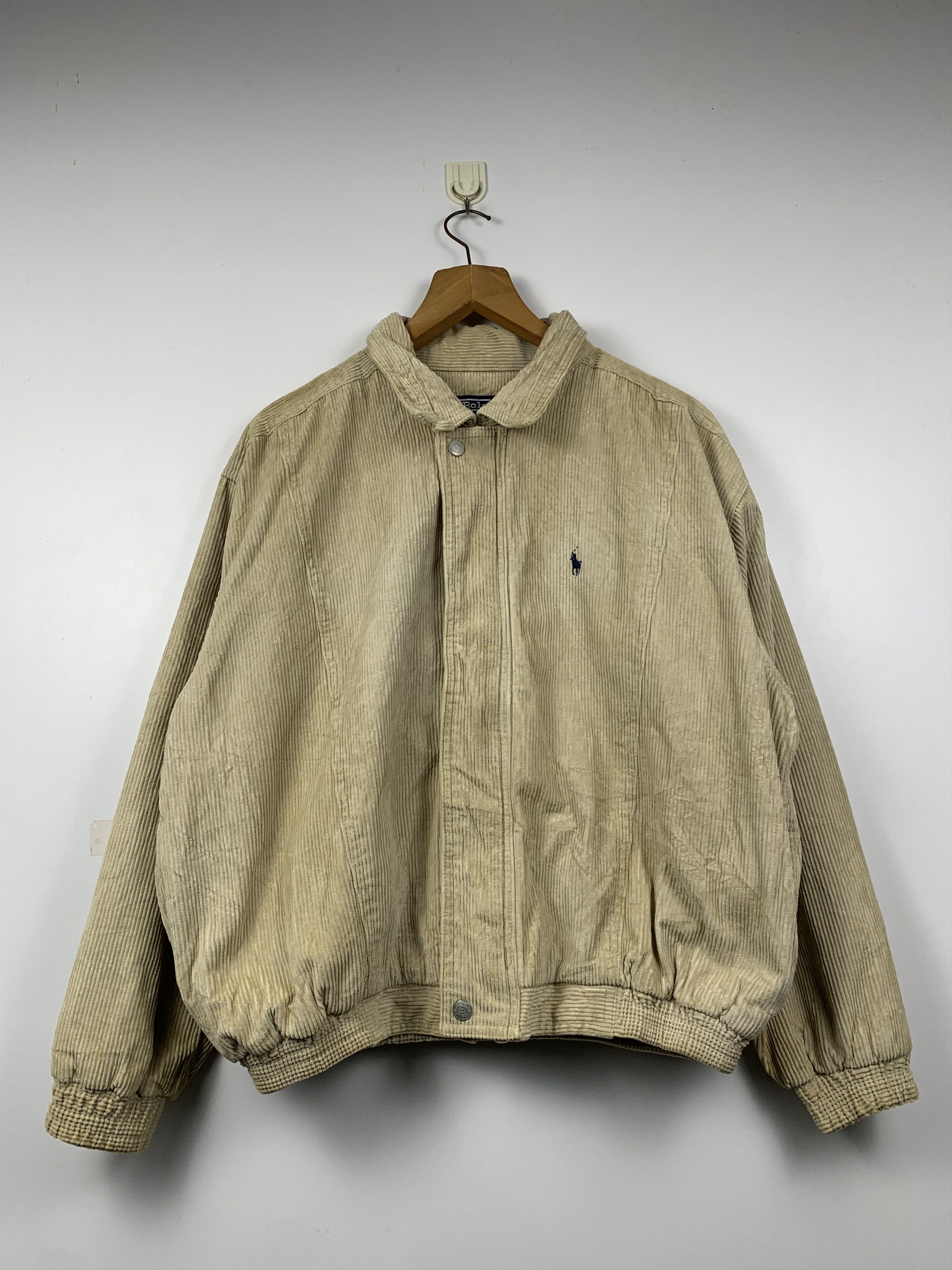 Polo Ralph Lauren Vintage 90s Polo Ralph Lauren Velvet Denim Jacket J1264 Size US M / EU 48-50 / 2 - 1 Thumbnail