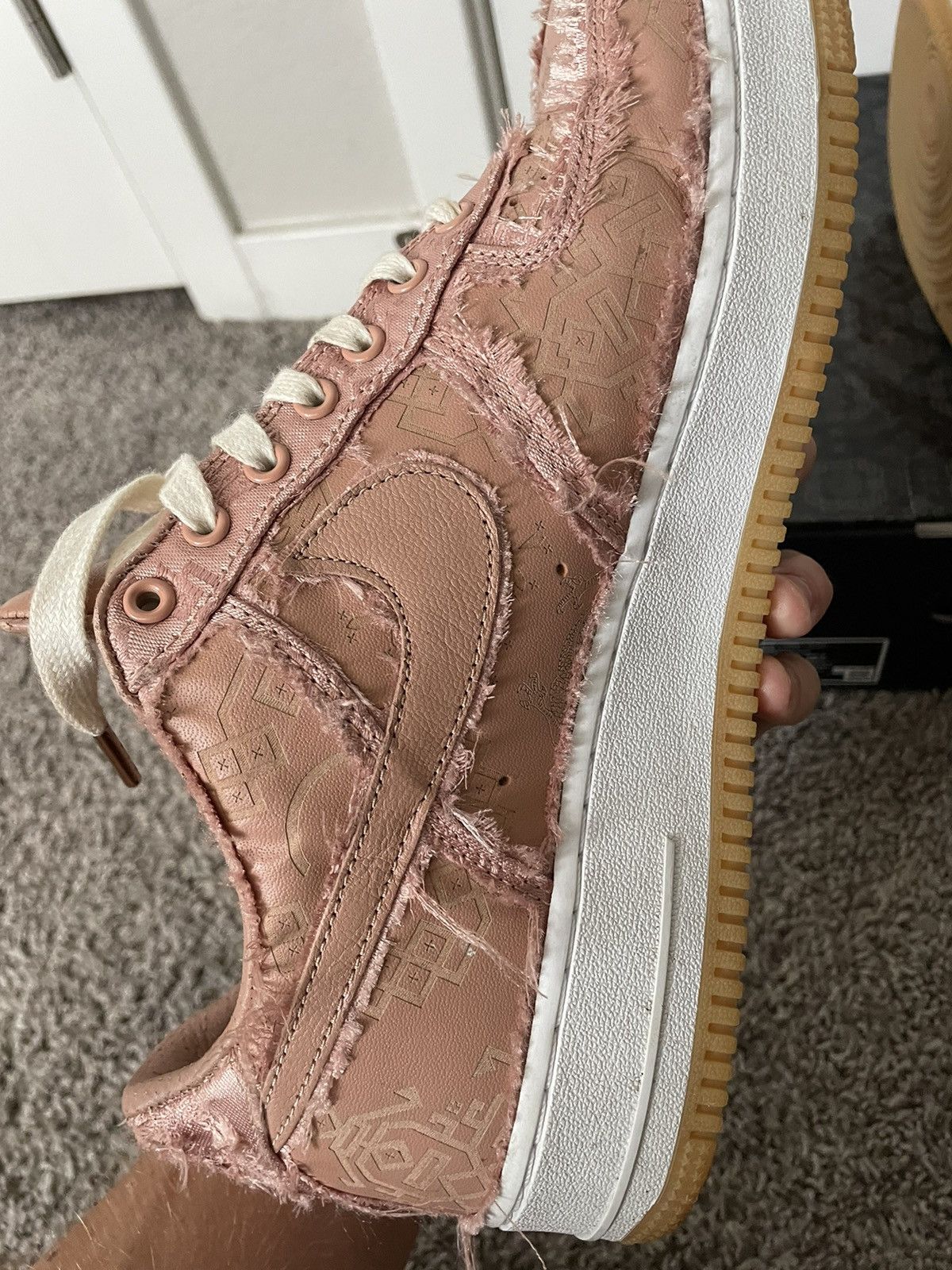 CLOT × Nike Nike x Clot Air Force One “Rose Gold Silk” size 10 Size US 10 / EU 43 - 9 Thumbnail