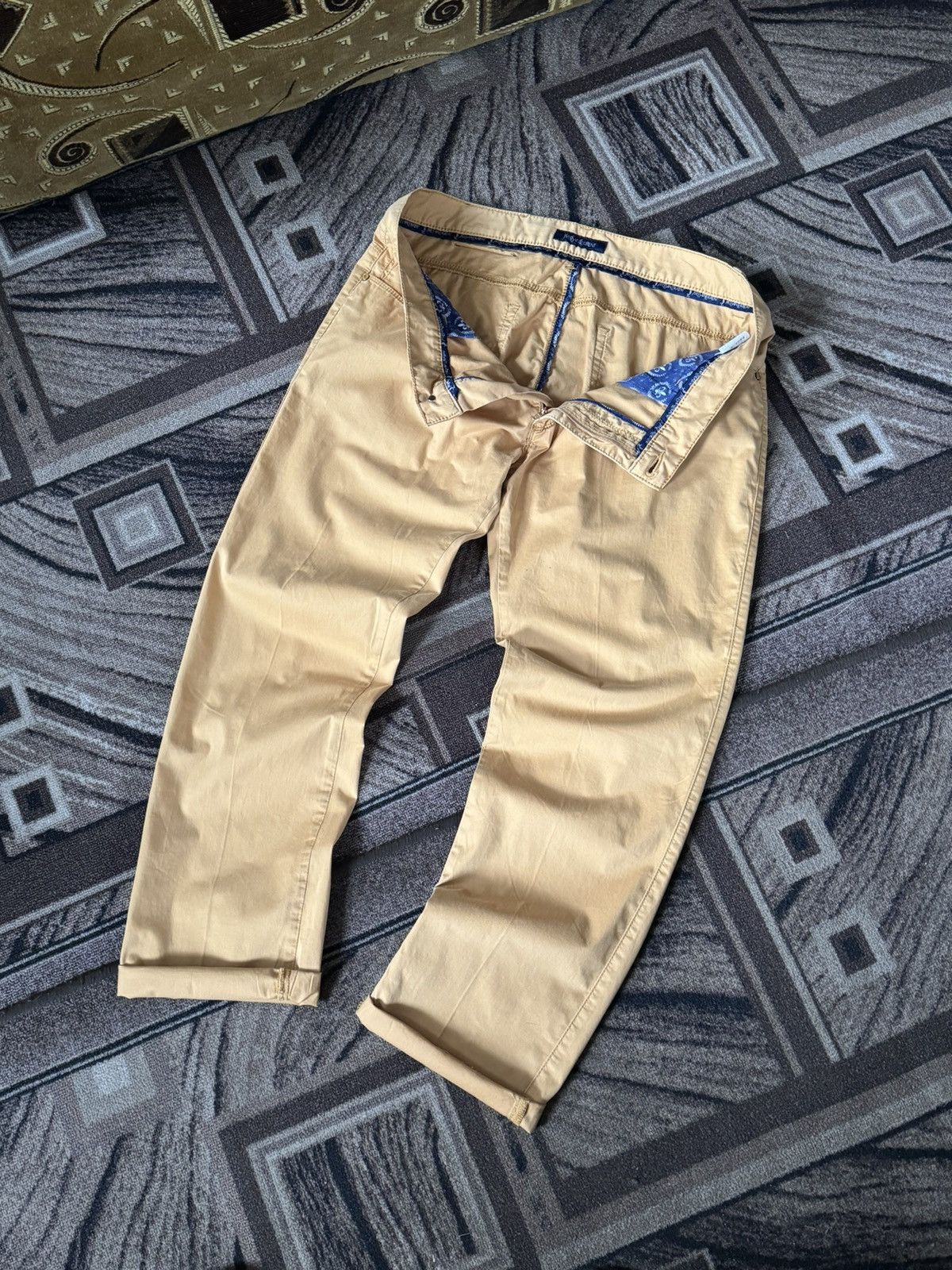Vintage × Yves Saint Laurent Vintage Casual Pants YSL Yves Saint Lauren Luxury Designs Size US 36 / EU 52 - 2 Thumbnail