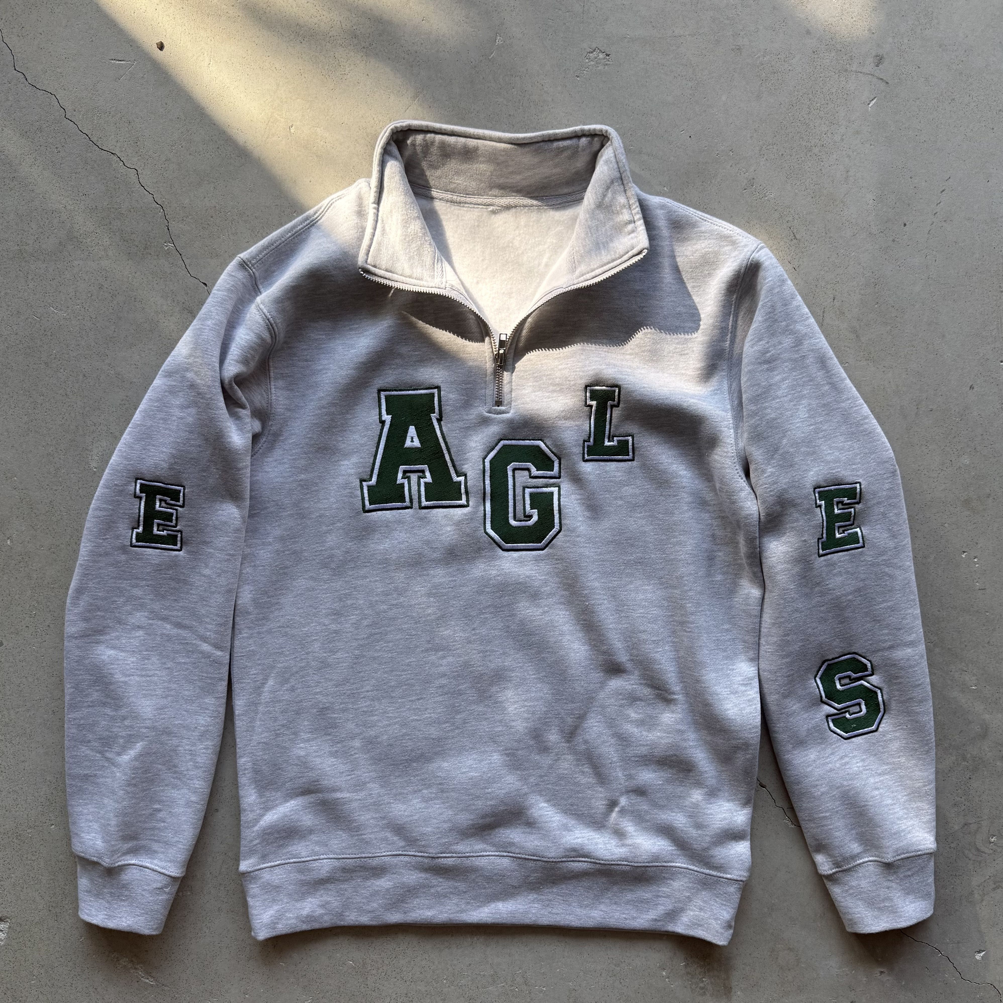 Other Eagles Quarter Zip Sweatshirt Embroidered Size US S / EU 44-46 / 1 - 5 Thumbnail