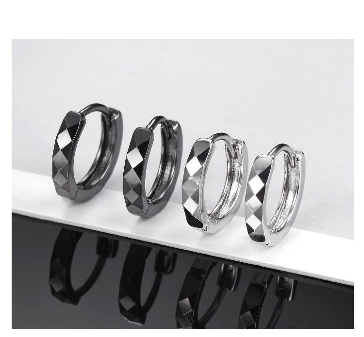 Jewelry × Sterling Silver Crazy Earrings One Pairs Chrome Jewelry Size ONE SIZE - 3 Thumbnail