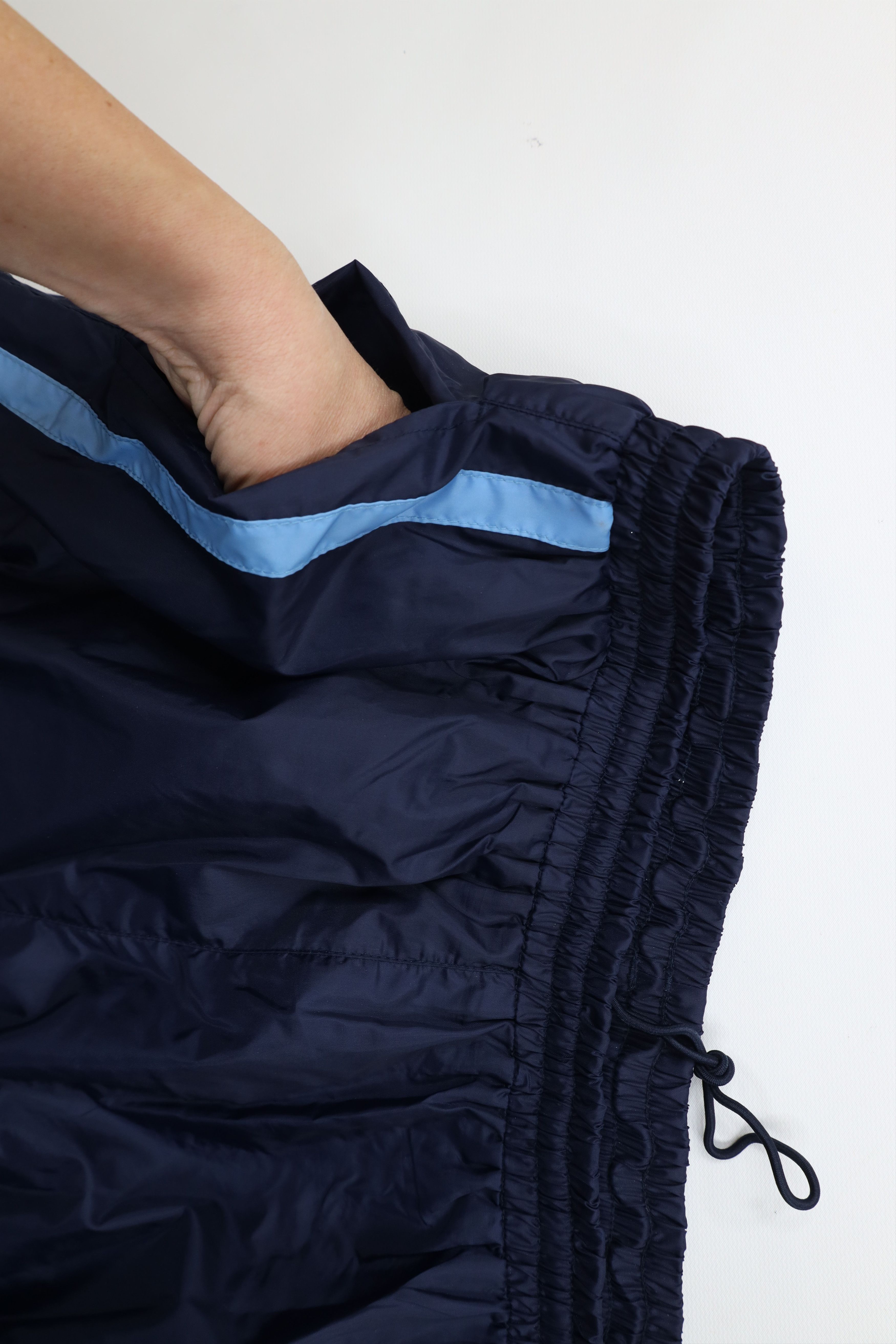 Reebok × Vintage Vintage 90s Reebok Logo Lined Windbreaker Joggers Pants Blue Size US 38 / EU 54 - 7 Thumbnail