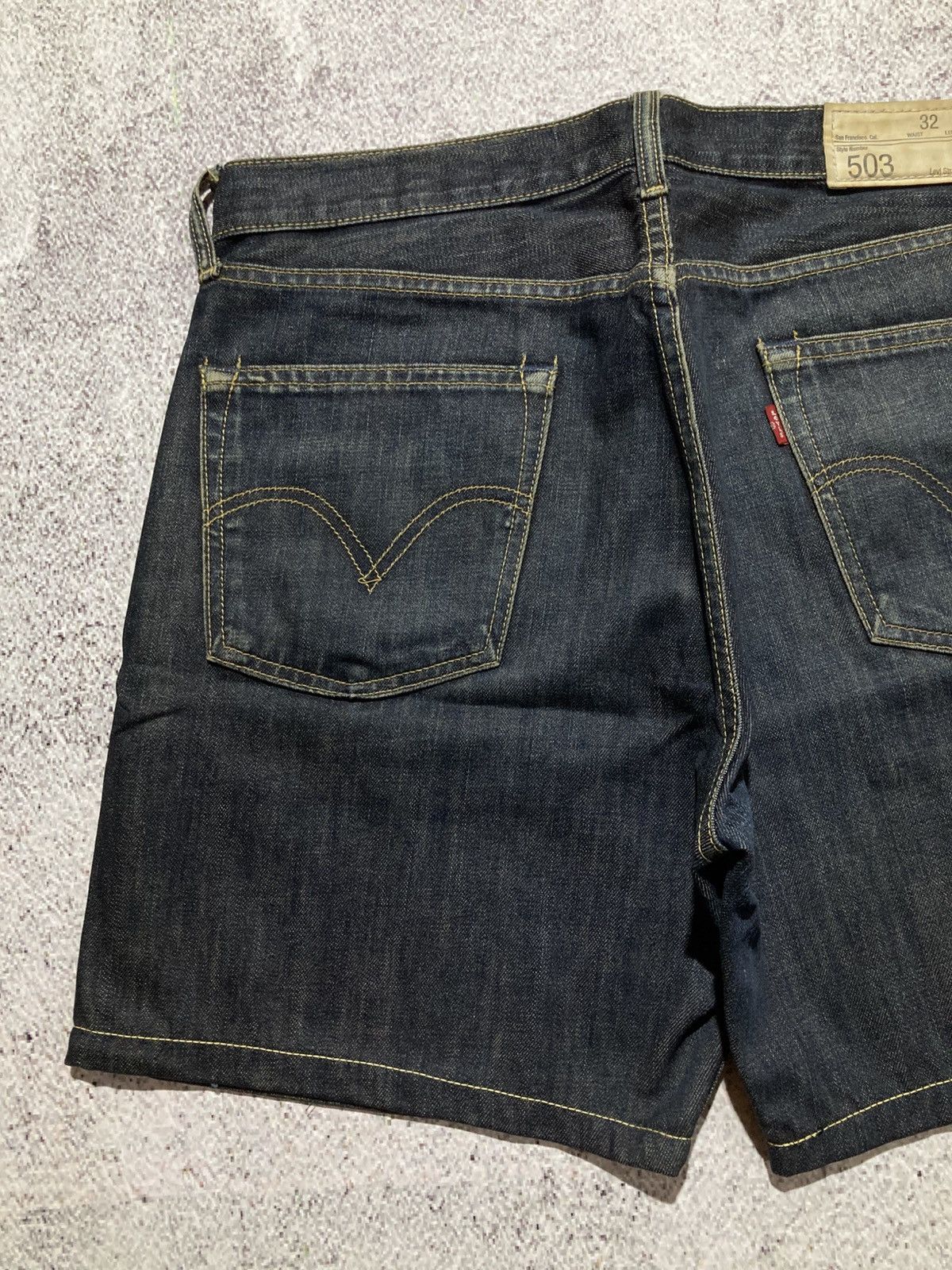 Levi's Vintage Clothing Vintage Levis 503 32x34 Denim Jeans Short Pants Size US 33 - 6 Thumbnail