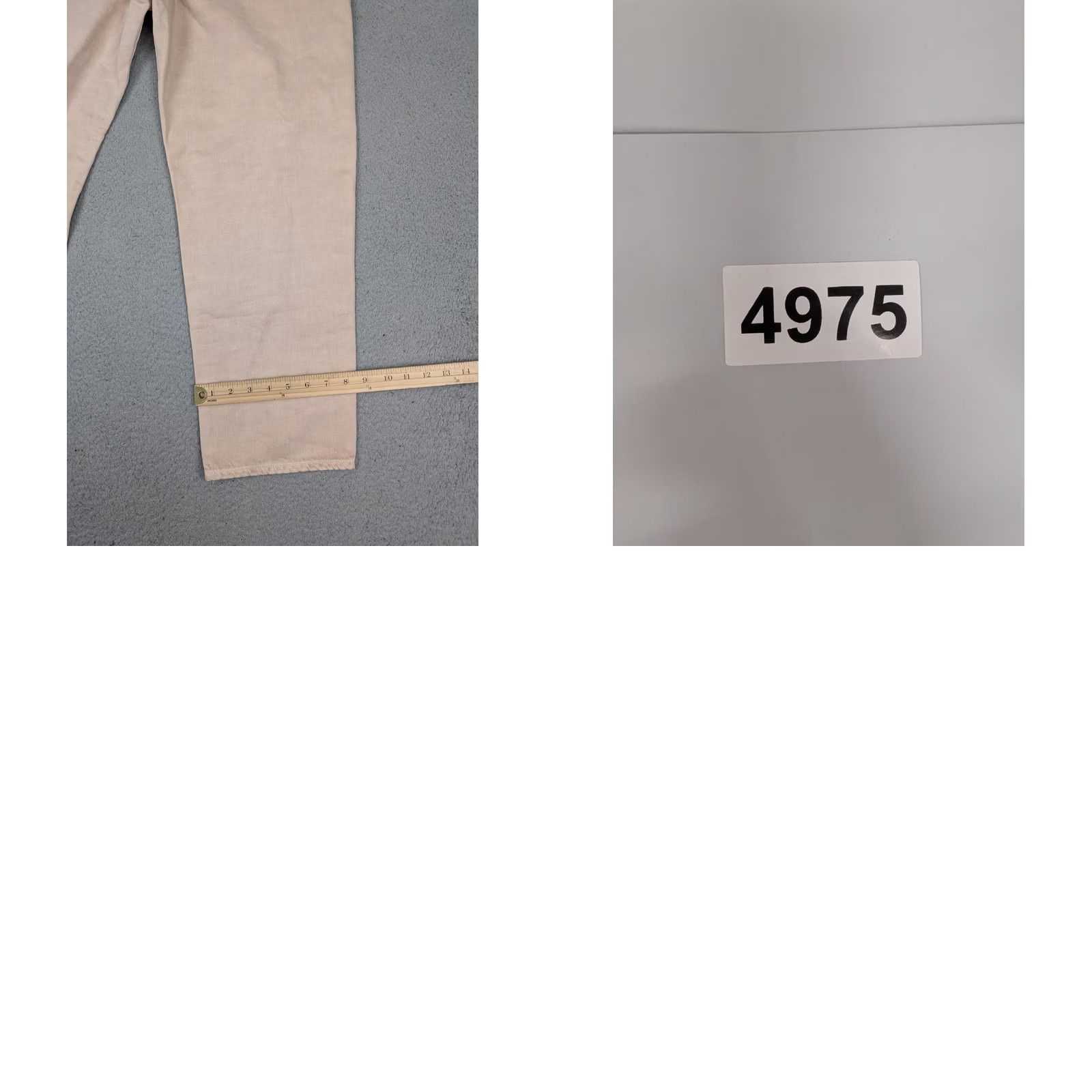 J Brand J Brand Wynne Jeans Mens 32 Beige Memory Button Fly 100% Cotton Straight Size US 32 / EU 48 - 10 Thumbnail