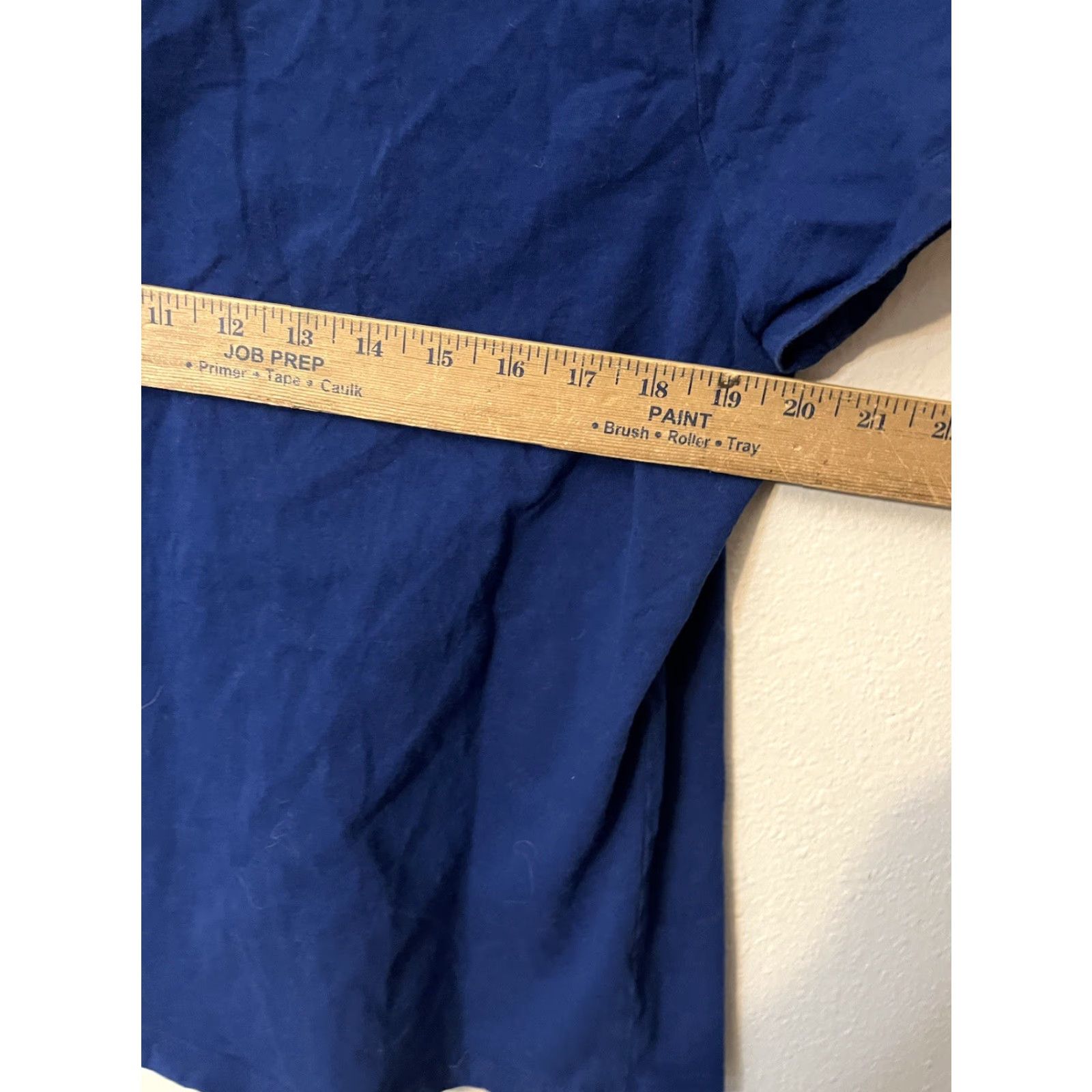Vintage Style & Co T-Shirt Womens V-Neck Blue 1X Blue Style & Co V-Neck T-Shirt Women Plus 1X Blue 1X Womens Size XL / US 12-14 / IT 48-50 - 5 Thumbnail