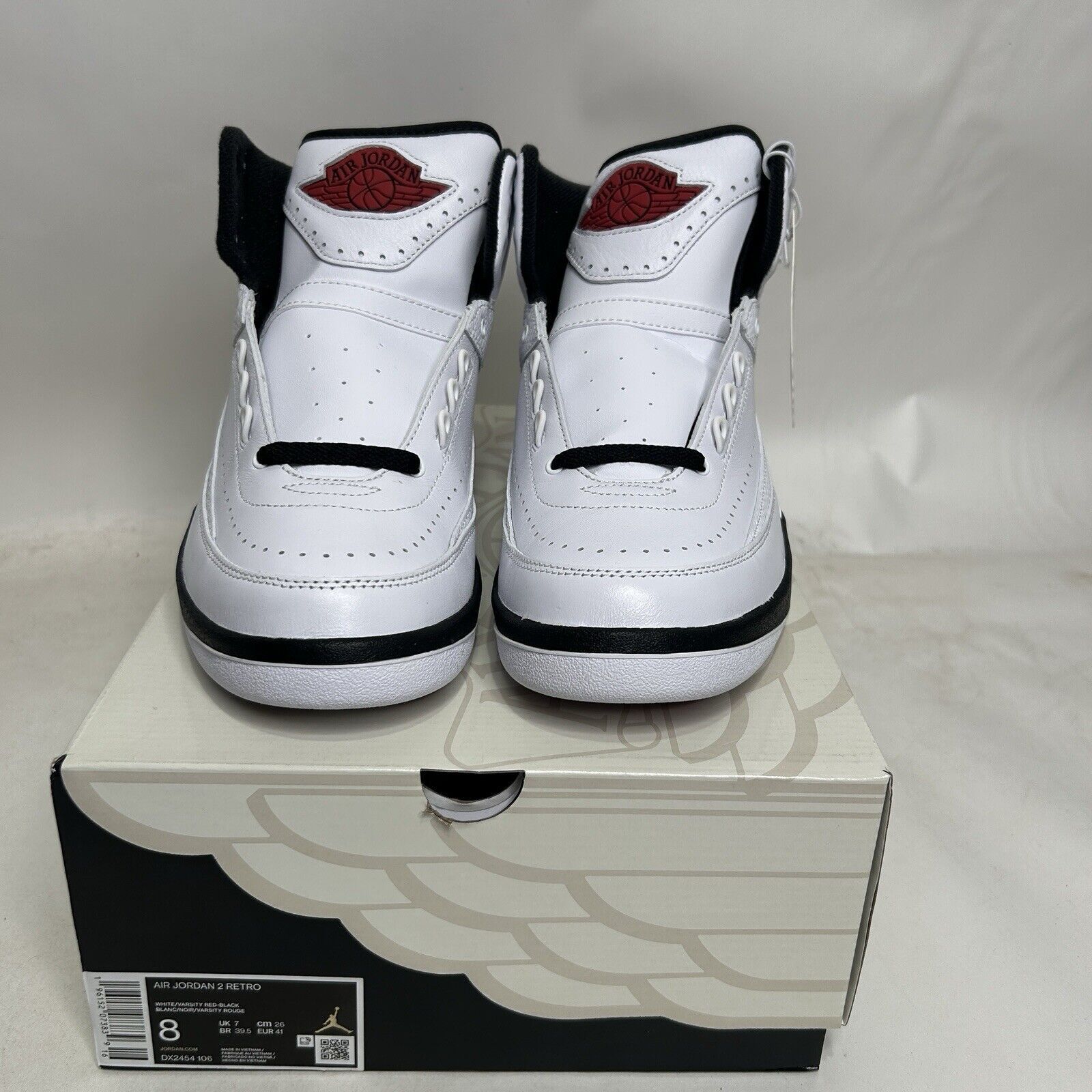 Nike Nike Shoes Air Jordan 2 OG “Chicago/Bulls” 2022 Size US 8 / EU 41 - 2 Thumbnail