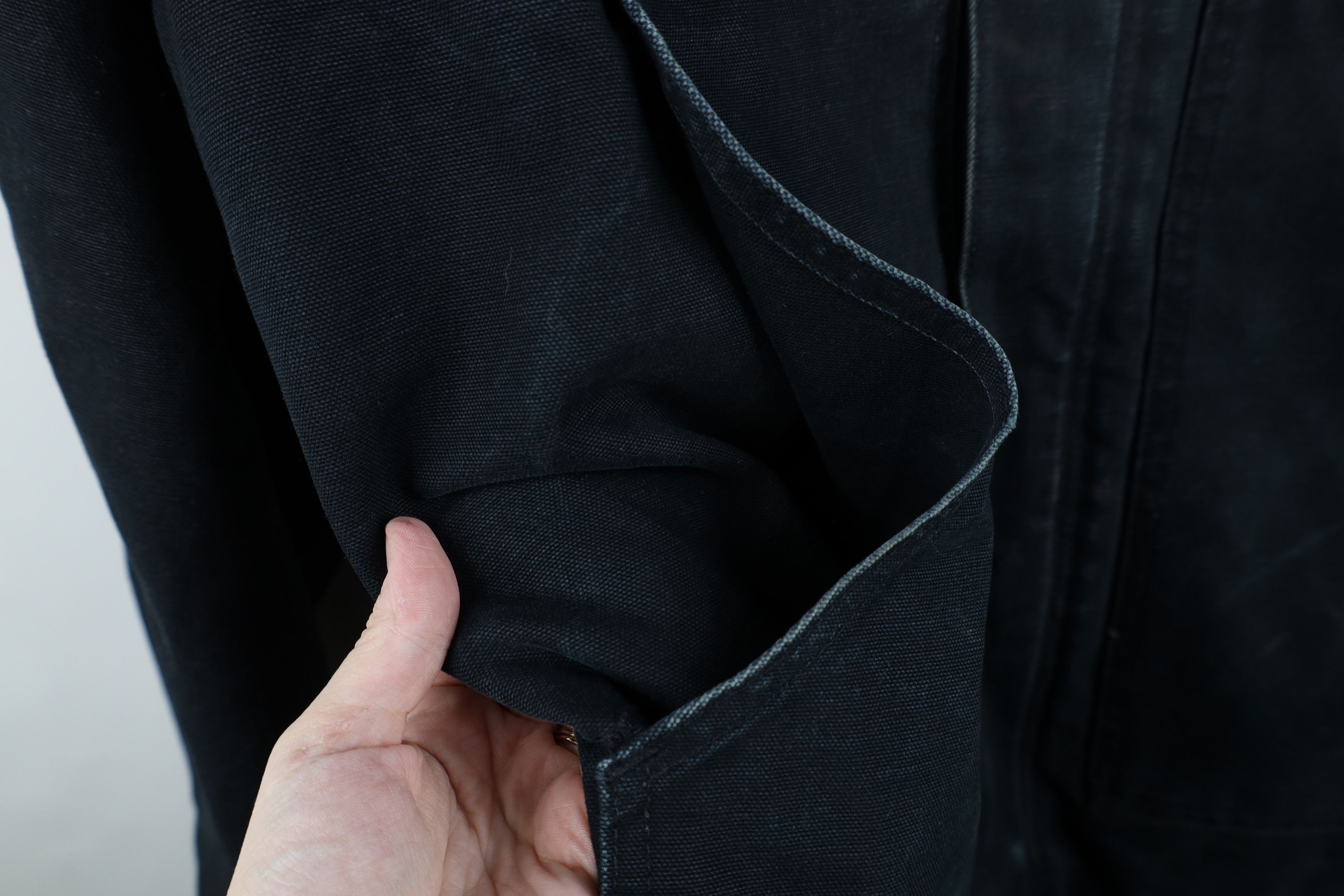 Carhartt Vintage 90s Carhartt Canvas Chore Barn Jacket Black USA Size US XXL / EU 58 / 5 - 7 Thumbnail