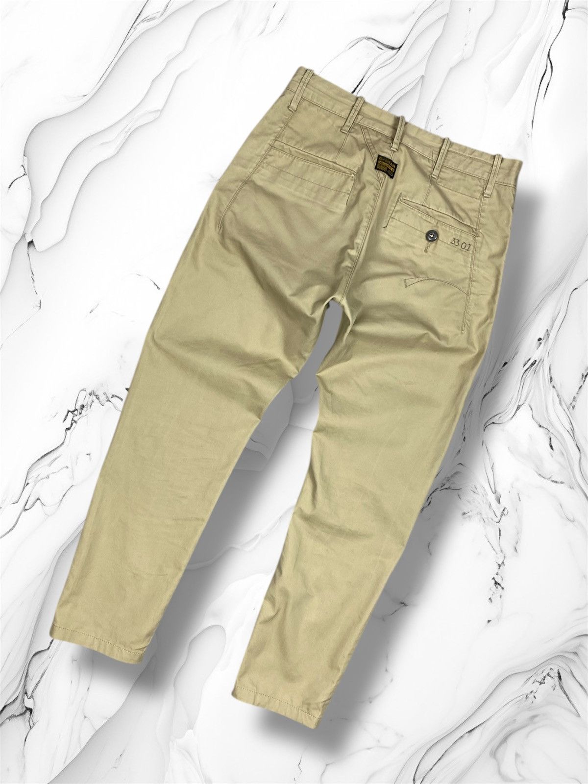 G-Star G-Star Raw Bronson Chino Straight Beige Chinos W30 L32 Size US 30 / EU 46 - 1 Thumbnail