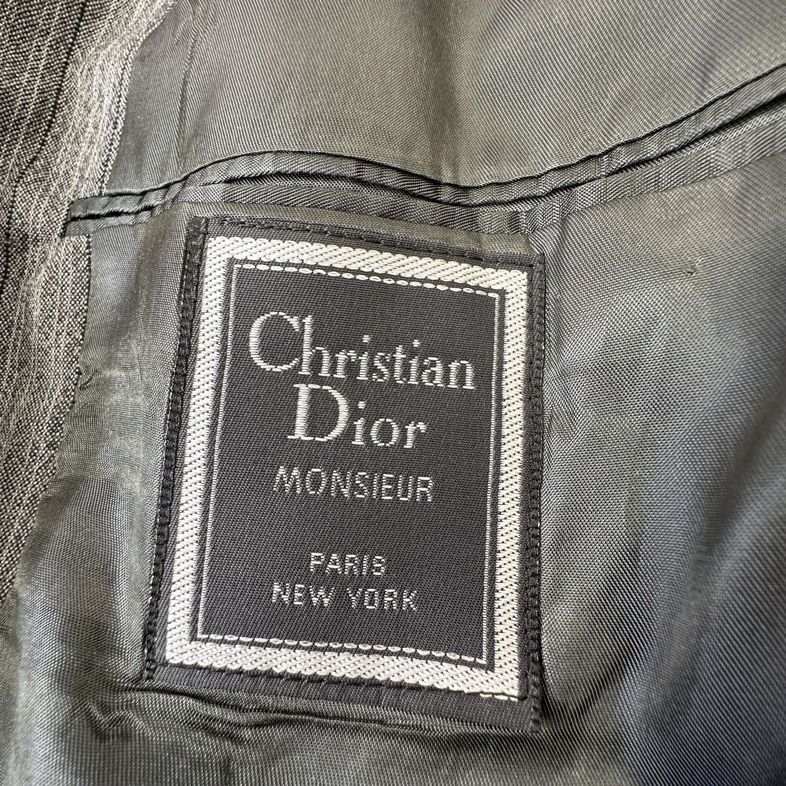 Christian Dior Monsieur VTG Christian Dior Monsieur 40R Blazer 100% Virgin Wool Size 40R - 8 Thumbnail
