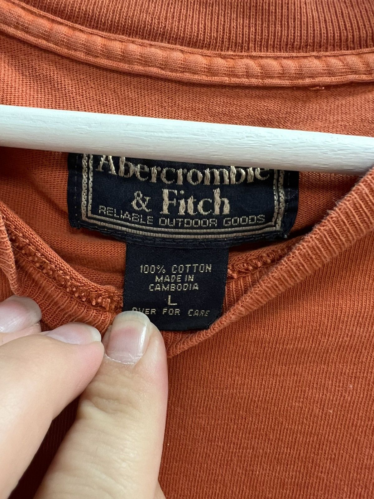 Abercrombie & Fitch Vintage Abercrombie & Fitch Longsleeve Shirt Size US L / EU 52-54 / 3 - 2 Thumbnail
