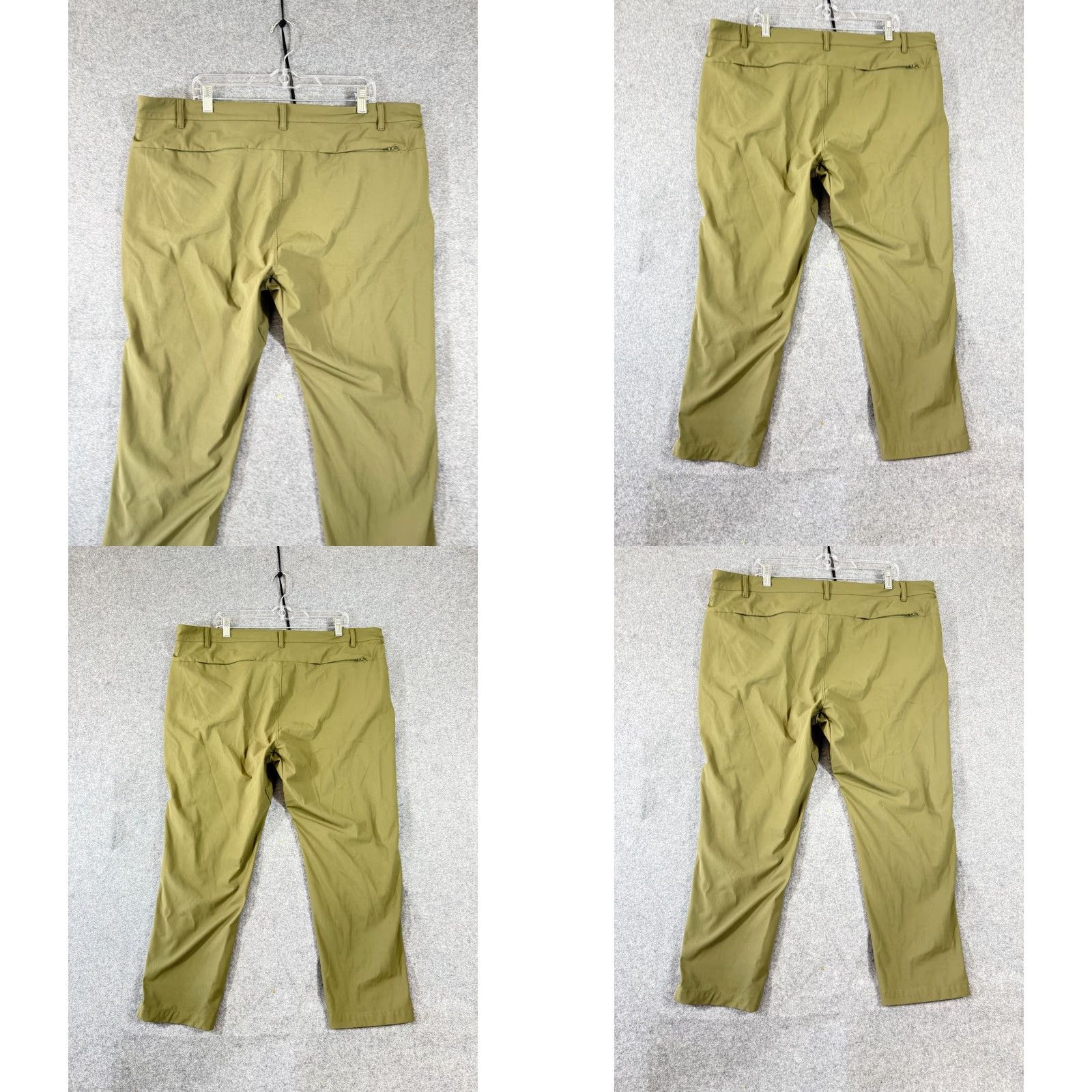 Fabletics Fabletics The Don Golf Performance Chino Pants Mens 42x30 Green Water-Resistant Chino Slacks 42 30 Green Mens Size US 42 / EU 58 - 8 Thumbnail