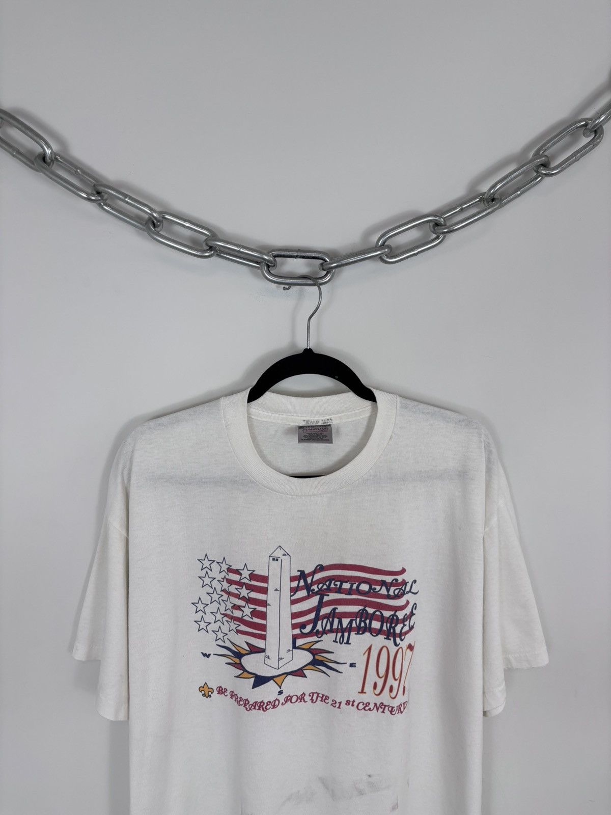 Other Vintage 1992 National Jamboree USA White Single Stitch Tee Size US XL / EU 56 / 4 - 2 Thumbnail