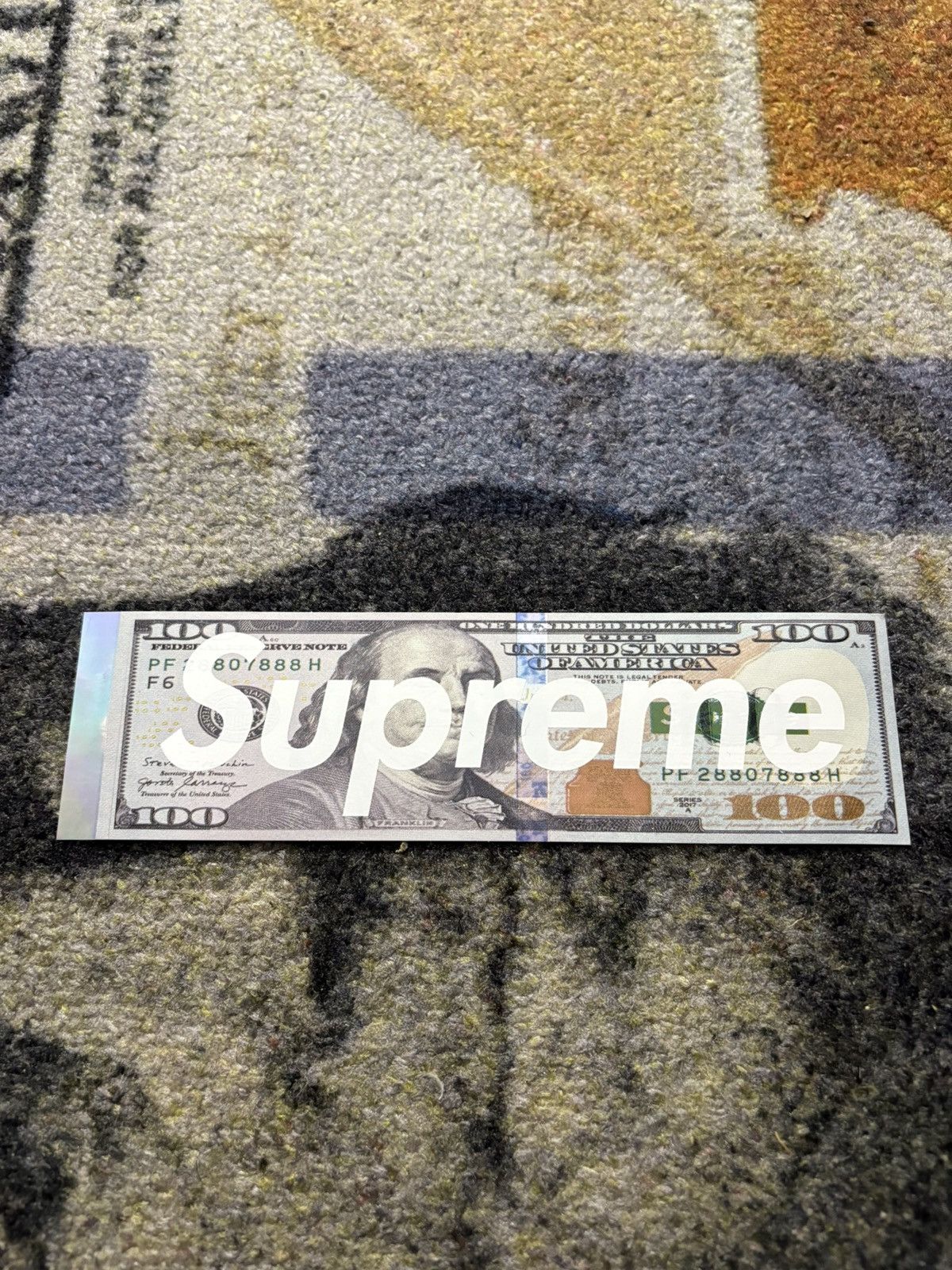 Supreme Supreme Money Box Logo Sticker FW25 Size ONE SIZE - 4 Thumbnail