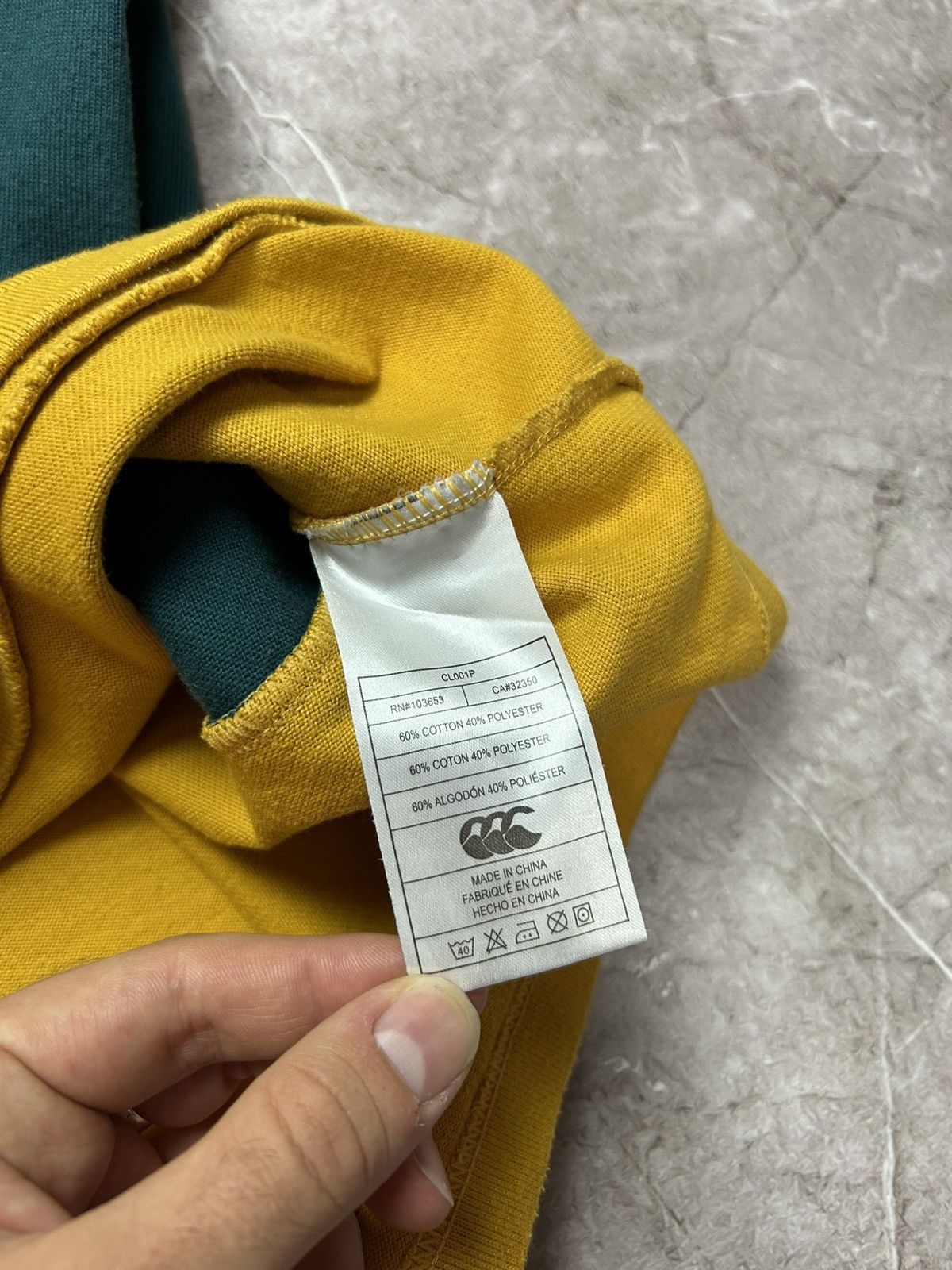 Canterbury of New Zealand Vintage Australia wallabies rugby jersey by Canterbury Size US L / EU 52-54 / 3 - 6 Thumbnail