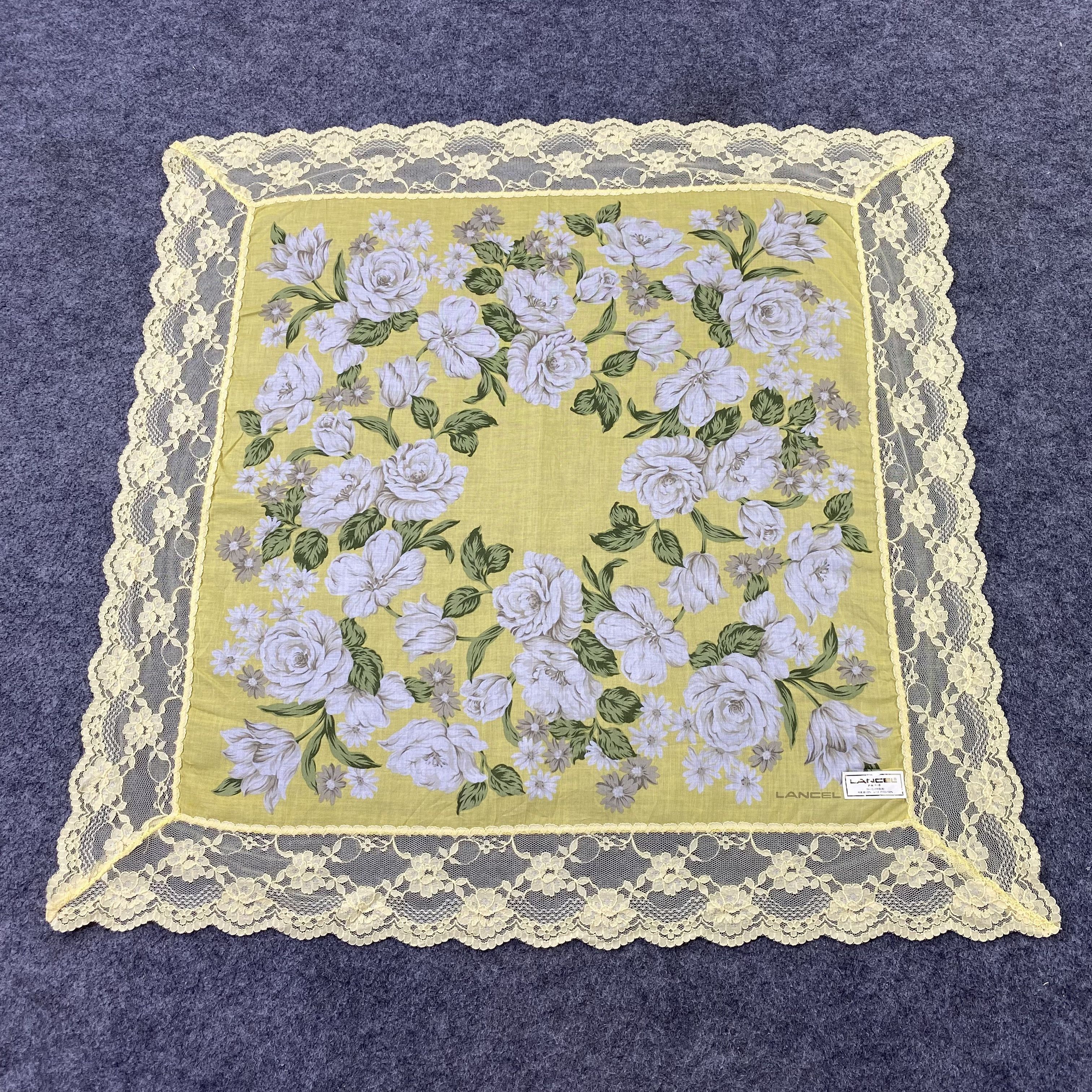 Lancel Lancel Handkerchief / Bandana / Neckerchief-B1264 Size ONE SIZE - 3 Thumbnail
