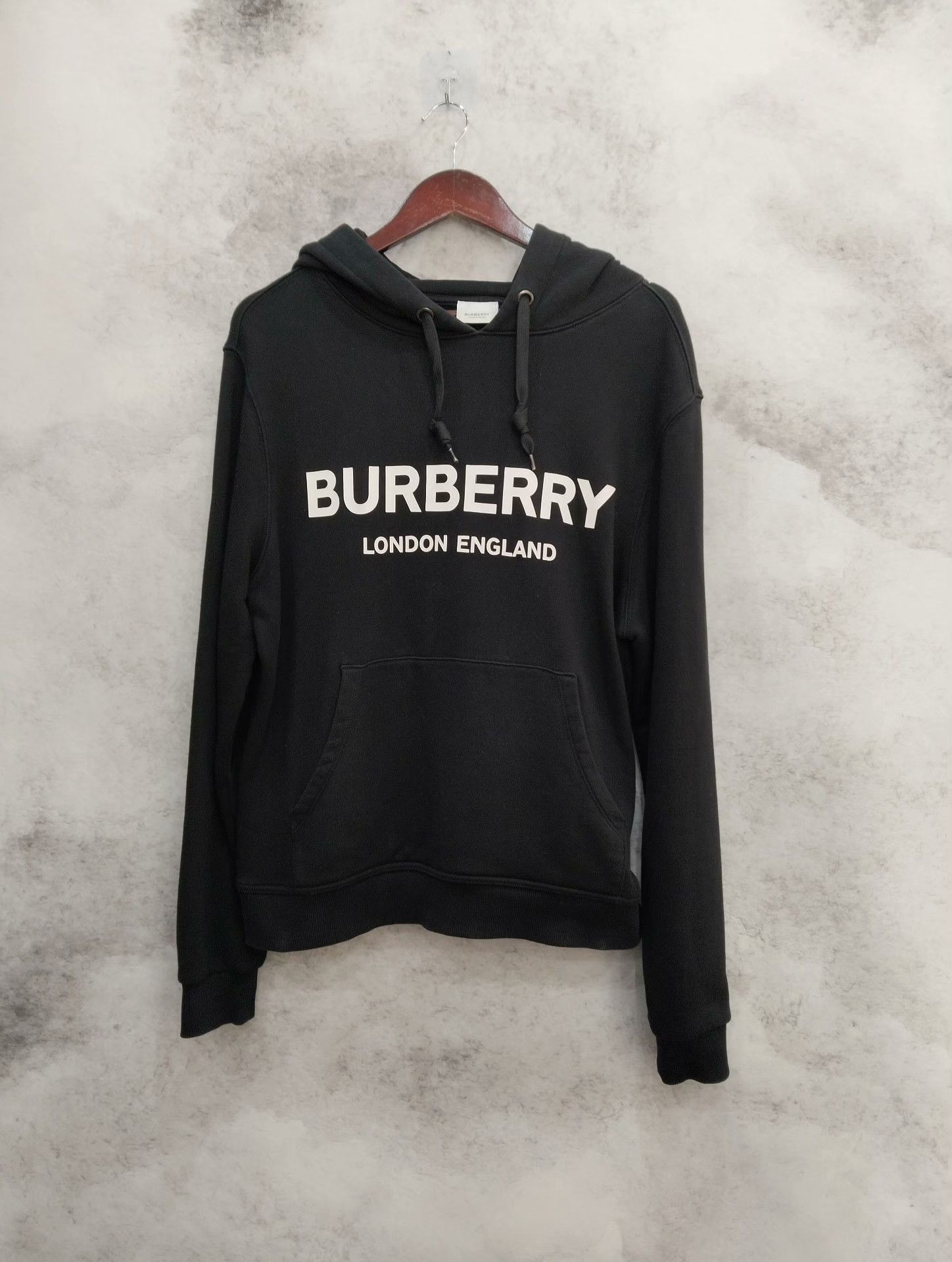 Burberry Burberry Black Hoodie M Men Size US M / EU 48-50 / 2 - 1 Thumbnail