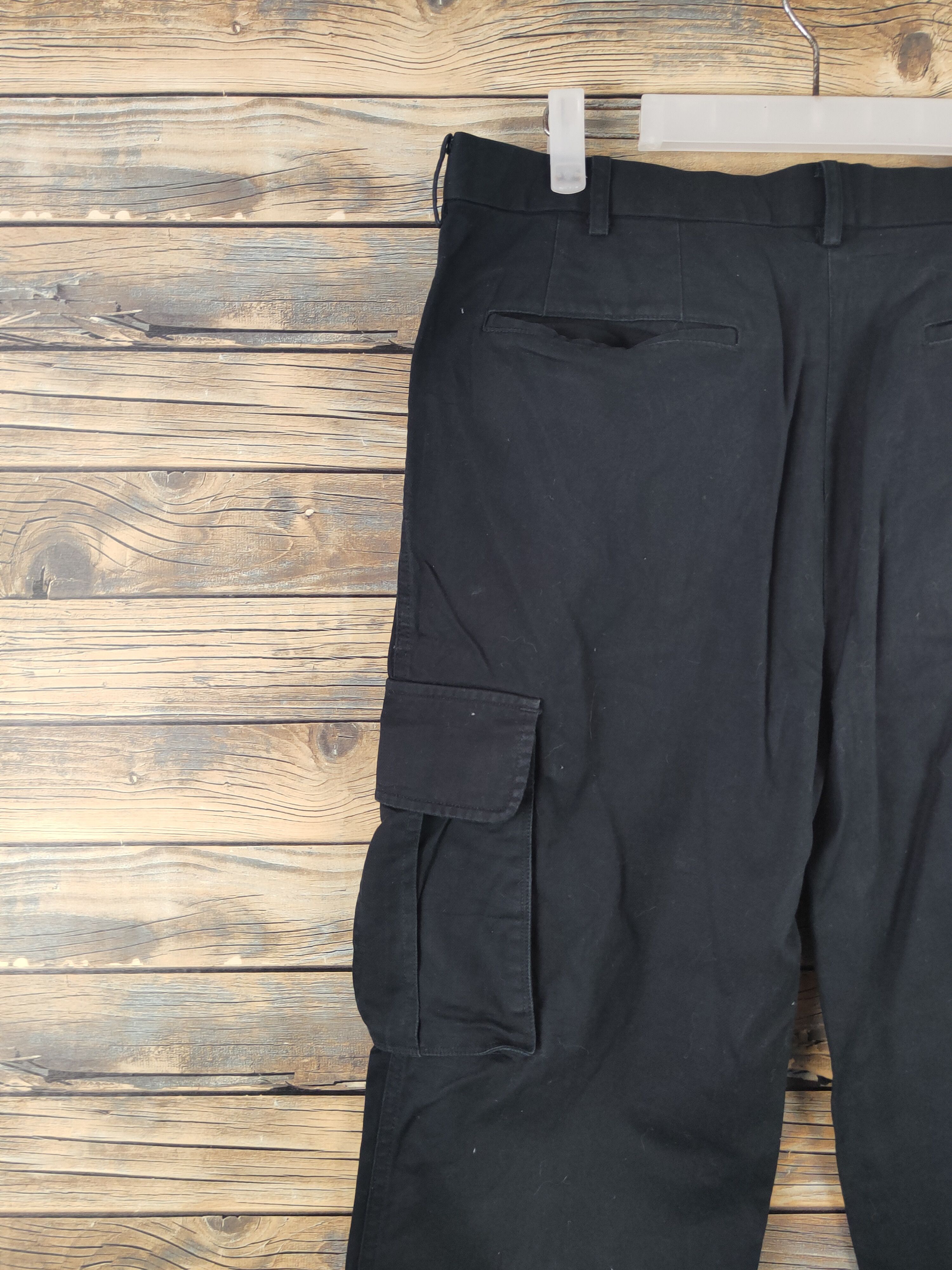 Japanese Brand DL Prendre Black Multipocket Tactical Cargo Pants #744 Size US 34 / EU 50 - 8 Thumbnail