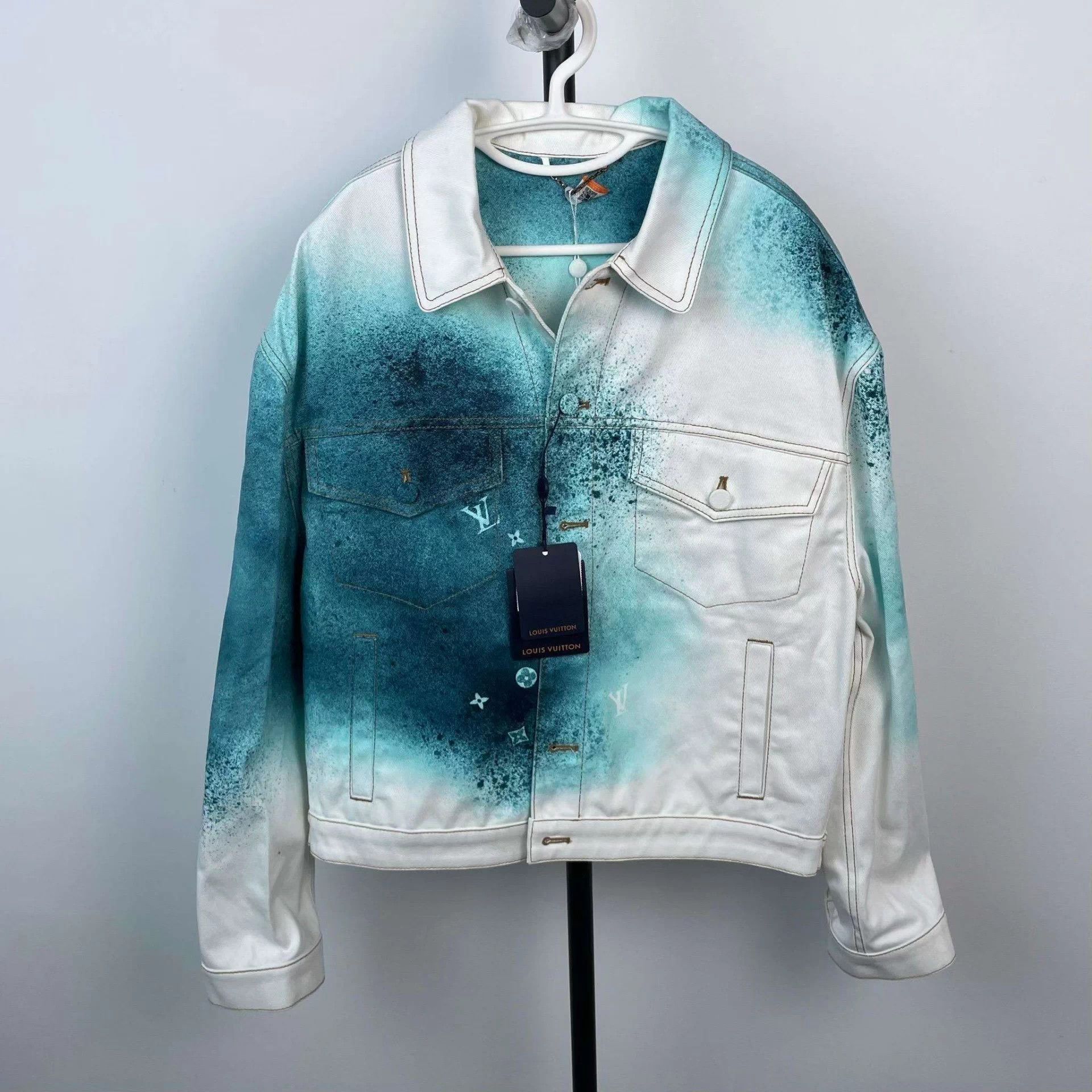Louis Vuitton LV Denim Jacket Blue Size 50 Size US M / EU 48-50 / 2 - 1 Thumbnail