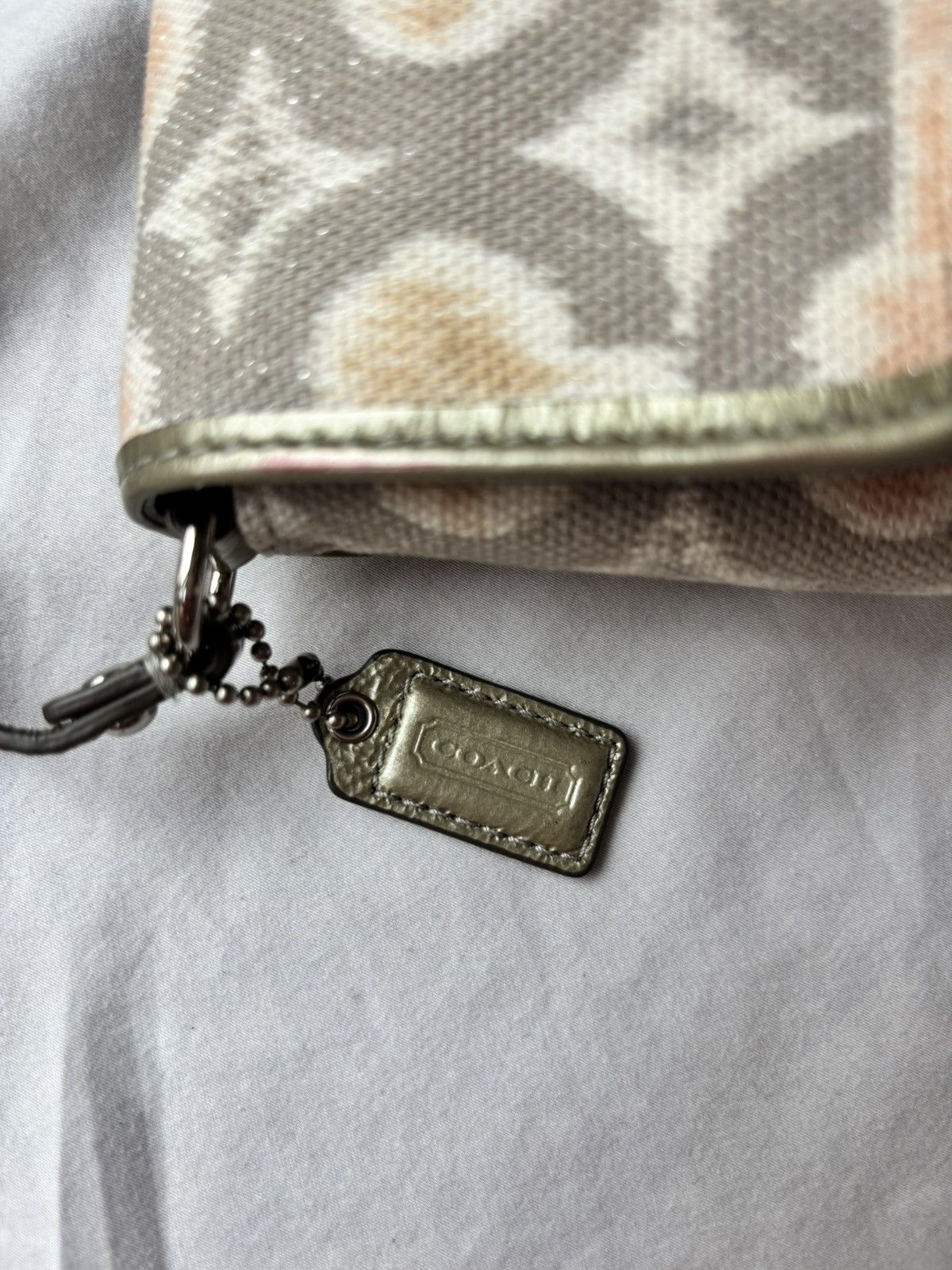 Coach Vintage Coach Mini Shoulder Bag - Jacquard Print Y2K Purse Size ONE SIZE - 2 Thumbnail