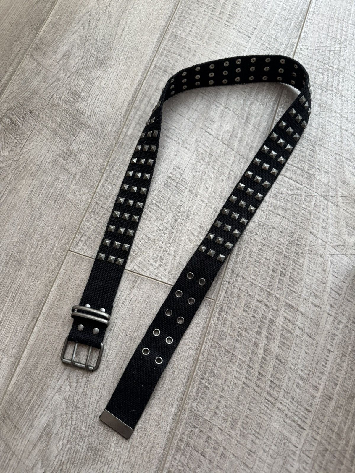 If Six Was Nine VINTAGE Y2K JAPANESE BELT ALT GOTH PUNK RAVE KANYE STYLE Size ONE SIZE - 5 Thumbnail