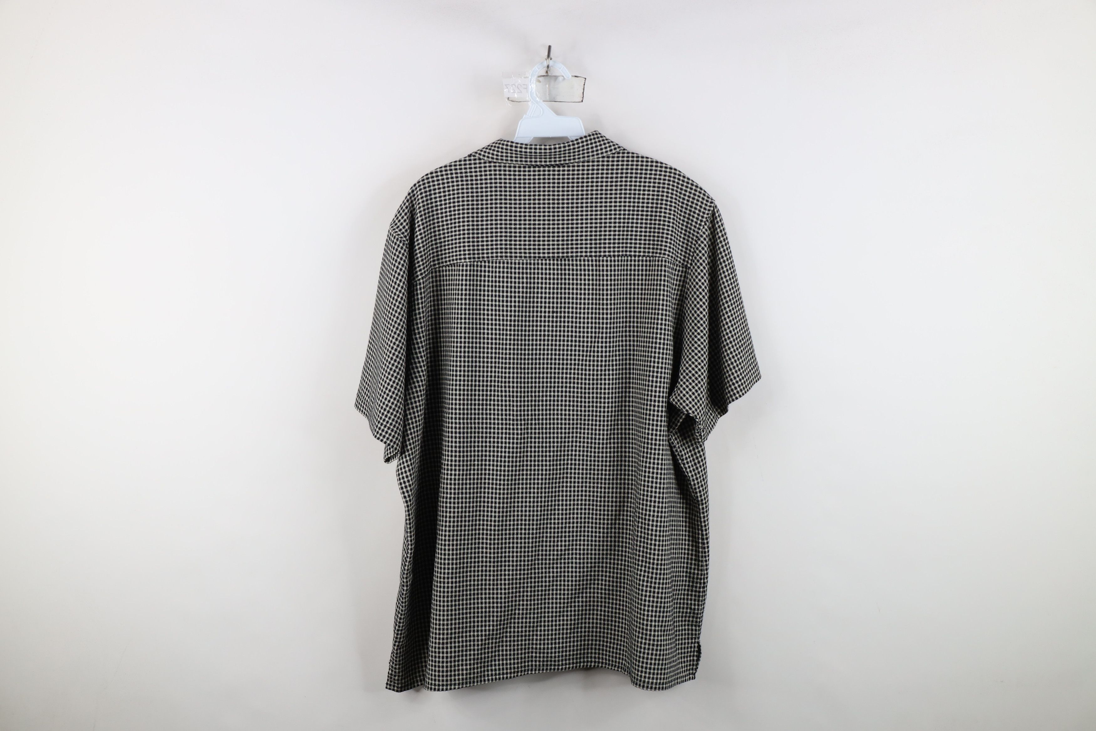 Vintage Vintage 90s Streetwear Camp Collar Short Sleeve Button Shirt Size US XL / EU 56 / 4 - 10 Thumbnail