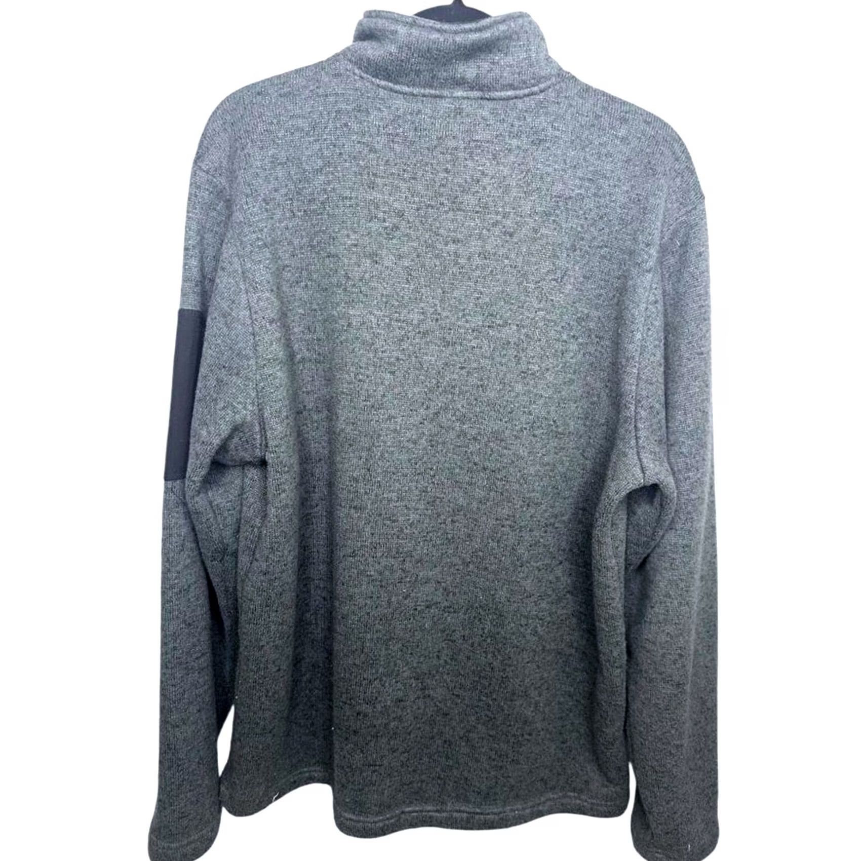 Vintage Charles River Apparel Gray 1/4 Zip Pullover Sweater Fleece Men's Large Size US L / EU 52-54 / 3 - 4 Thumbnail