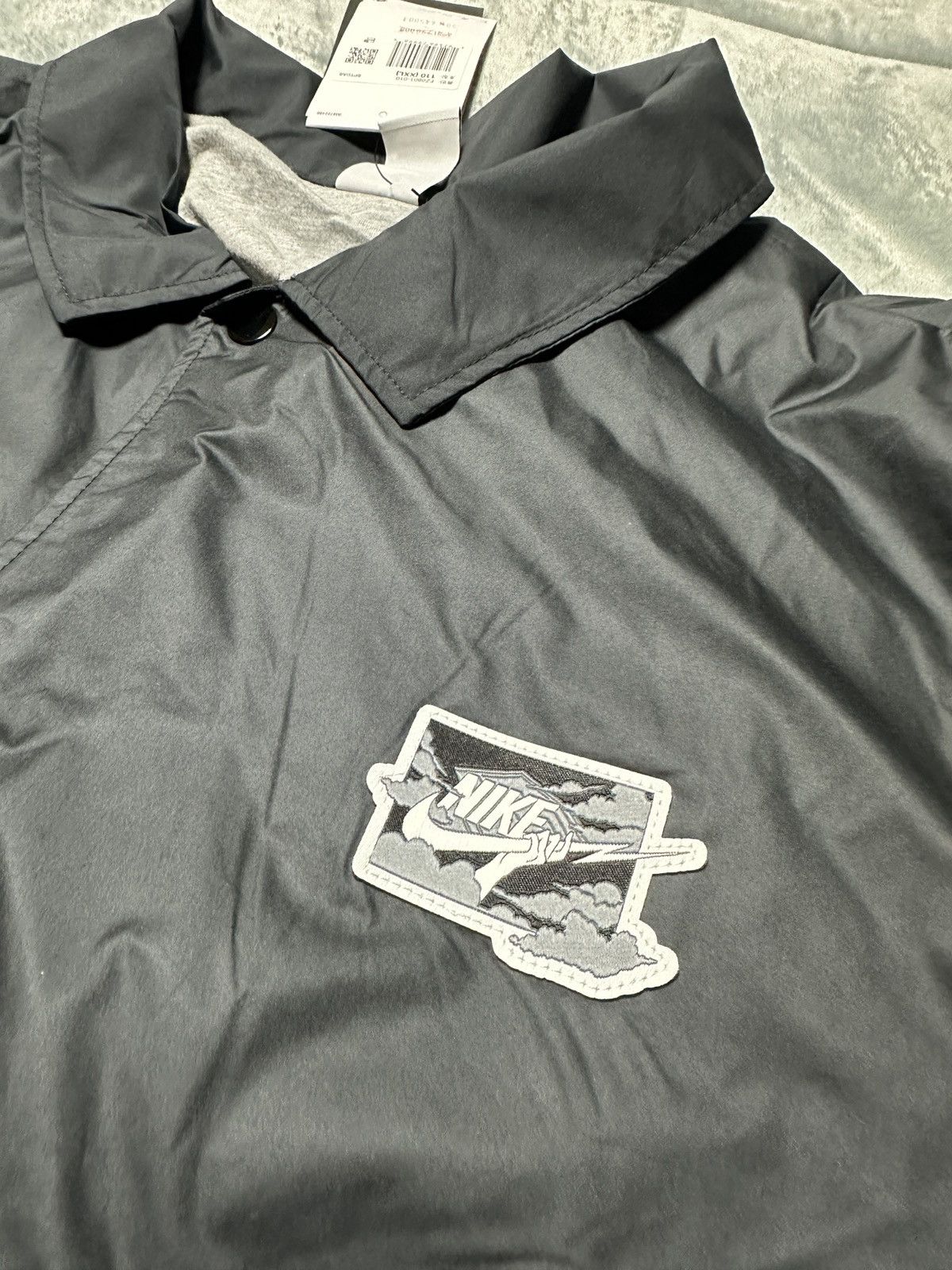 Nike NEW Sz 2XL Nike French Terry Jacket black/white W/ Lightning Size US XL / EU 56 / 4 - 9 Thumbnail