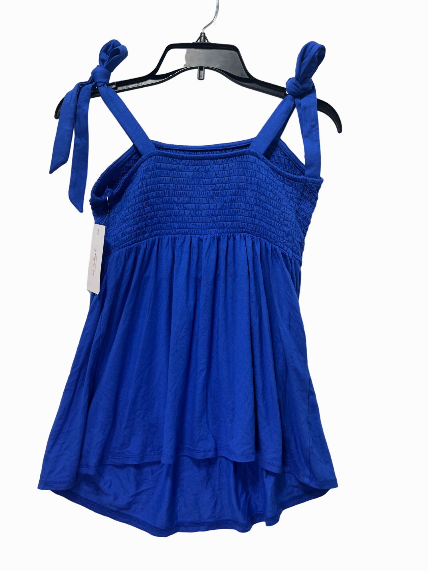 Other Isabel Maternity - Tie Strap Maternity Tank Top - Blue - Sma Size S / US 4 / IT 40 - 3 Thumbnail