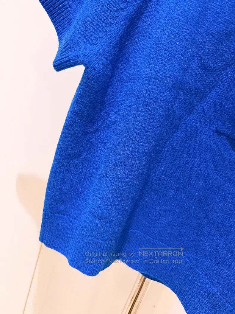 Hermes Hermes Deep Sea Blue Pig Nose Ice Cream Cashmere Short Sle Size XS / US 0-2 / IT 36-38 - 4 Thumbnail