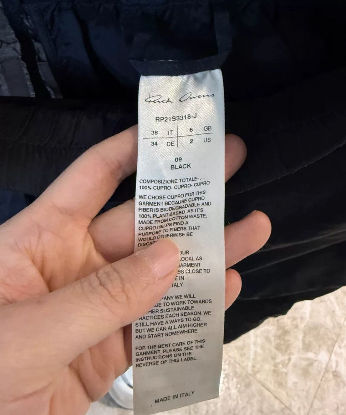 Rick Owens Rick Owens mainline silk 9-inch pants2412-Nextarrow Size US 28 / EU 44 - 3 Thumbnail